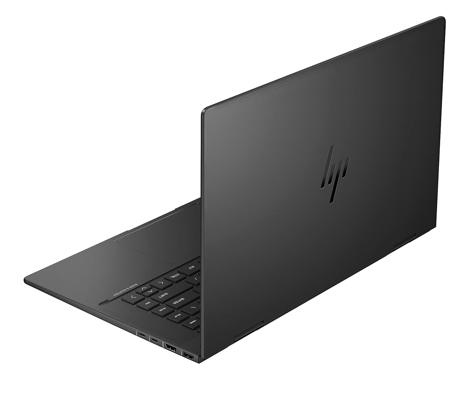 HP Envy x360, AMD Ryzen 5 7530U, 8GB LPDDR5, 512GB SSD, (Win11, Office21, Black, Pen, 1.82 kg),Touchscreen, 15.6-inch (39.6cm) FHD Laptop, AMD Radeon graphics, 5MP IR camera, Backlit KB, B&O, fh0014AU