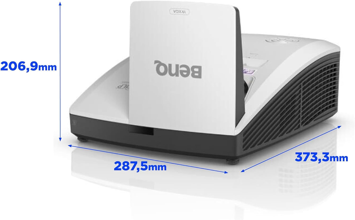 Benq MW855UST+ data projector 3500 ANSI lumens DLP WXGA (1280x800) 3D Desktop projector Black,White