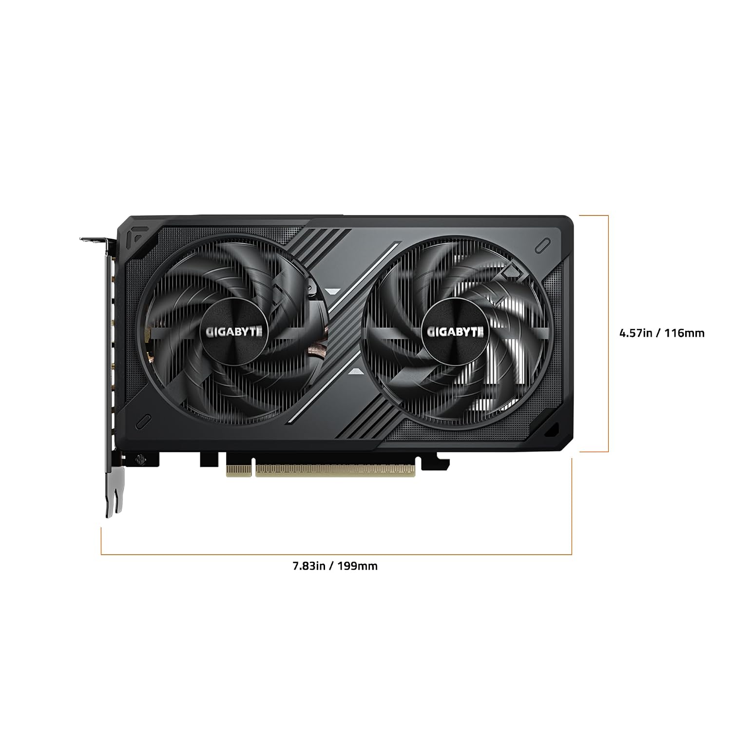GIGABYTE GeForce RTX 5060 WINDFORCE MAX OC 8GB GDDR7, PCIe 5.0 Graphics Card – Blackwell DLSS 4, 3840 CUDA Cores, 2512 MHz Boost Clock, 128-bit, HV Fans