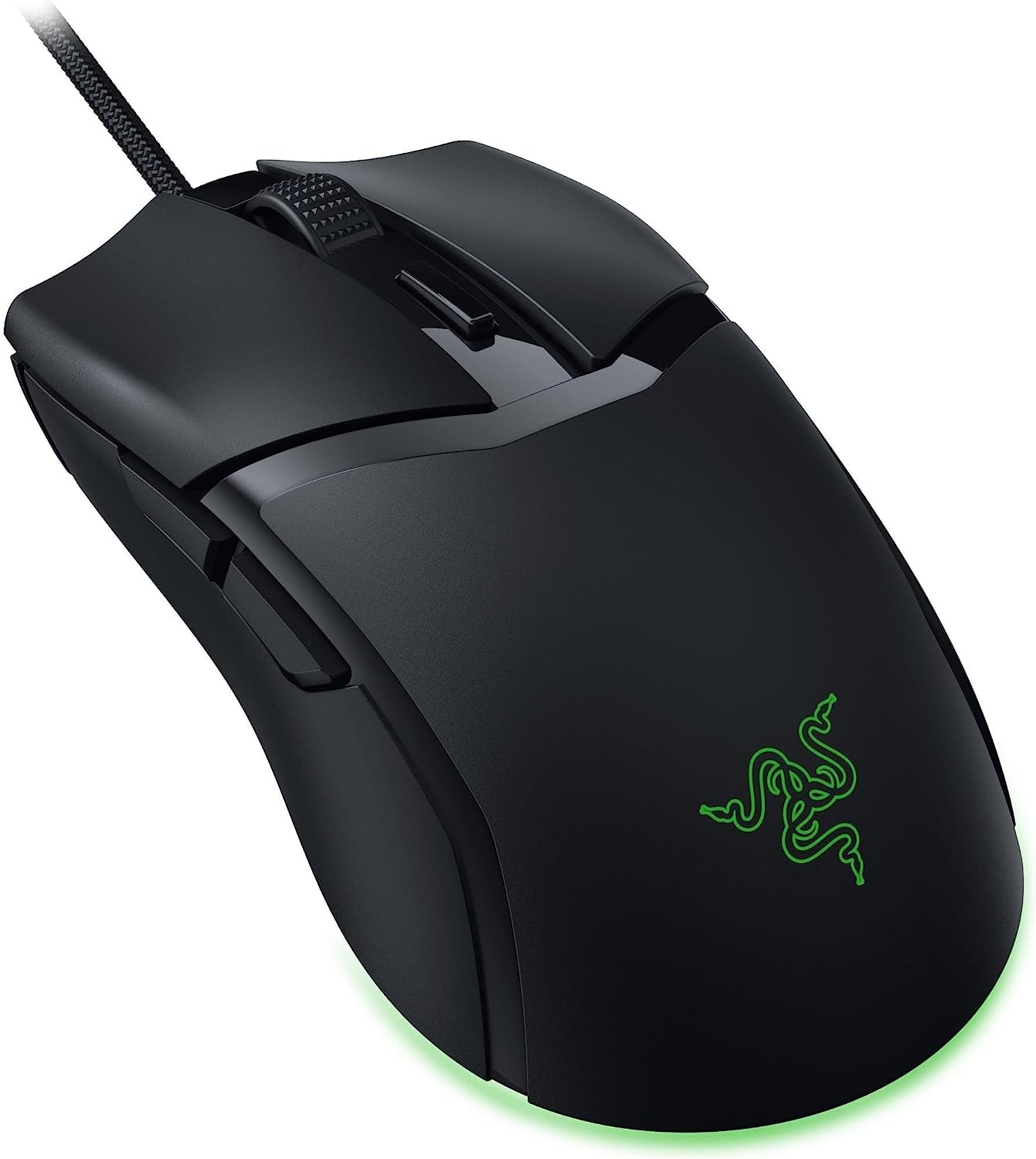 Razer Cobra Smartchoice Wired Gaming Mouse, 58g Lightweight Design, Gen-3 Optical Switches, Chroma RGB Underglow, 8500 DPI Optical Sensor, Speedflex Cable, Black