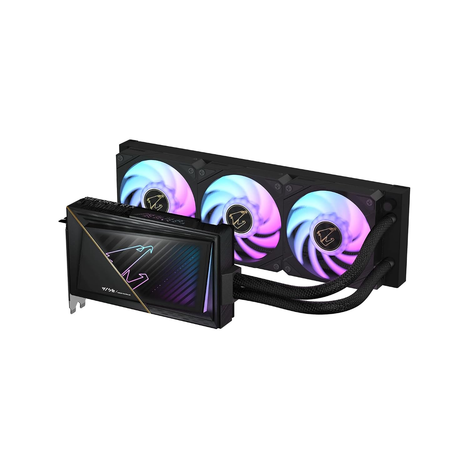 GIGABYTE AORUS GeForce RTX 5080 Xtreme WATERFORCE 16G Graphics Card, WATERFORCE All-in-one Cooling System, 16GB 256-bit GDDR7, GV-N5080AORUSX W-16GD Video Card