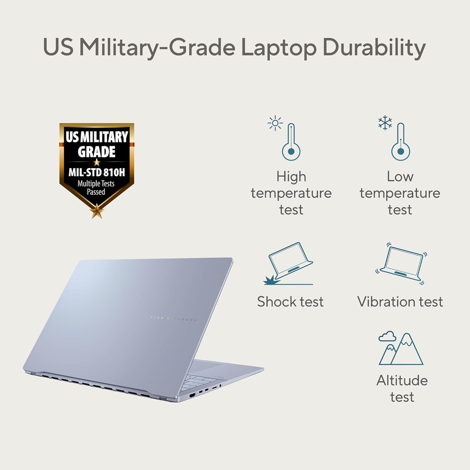 ASUS Vivobook S 16 OLED (2024), Intel Core Ultra 7 155H, Built-in AI, 16" 3.2K (40.64cm), 3200 x 2000 120Hz, (16GB/1TB SSD/Win 11/Intel Arc Graphics/MS Office 2021/Mist Blue/1.50Kg), S5606MA-MX751WS