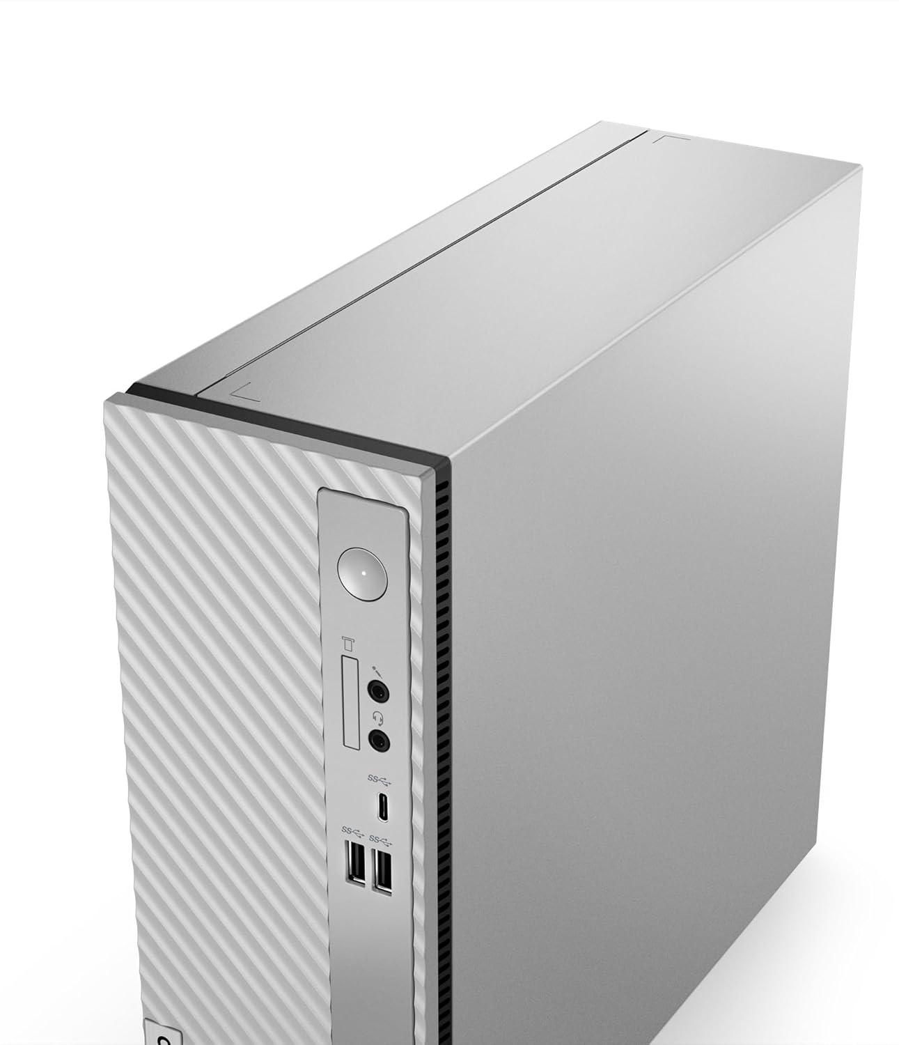 Lenovo Ideacentre 3 Tower 13Th Gen Core I5 13400H (8GB RAM/512GB SSD/Interated Intel UHD Graphics 730/Wifi 6/Bluetooth 5.1/Windows OS/USB Calliope Keyboard & Mouse, Black/Cloud Grey), 90VT00ANIN