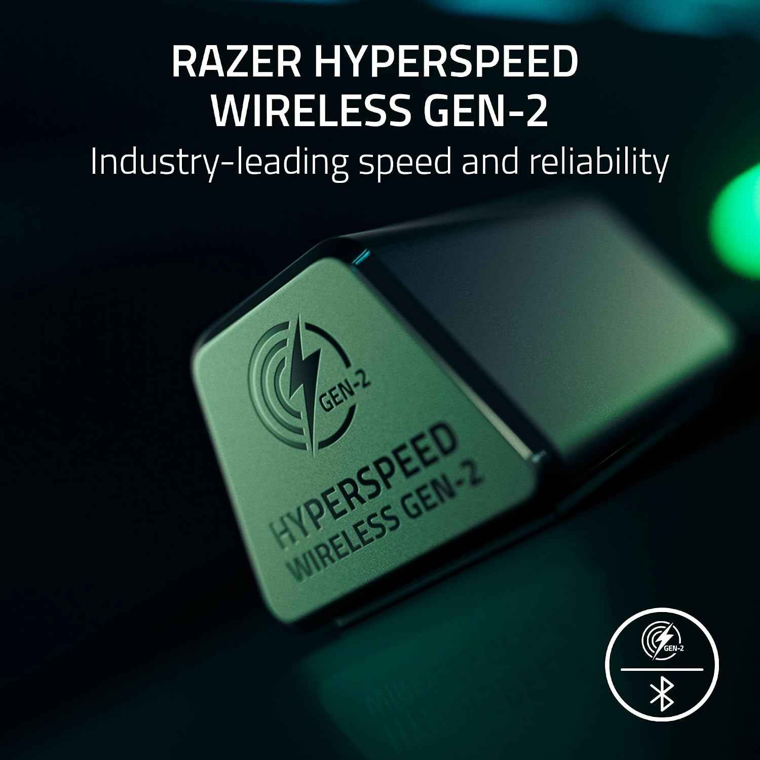 Razer BlackShark V3 Pro Wireless ANC Gaming Headset for PC, Black | Full Band Mic, 50mm Drivers, 2.4 GHz, Bluetooth, USB, 3.5mm, Works with Mac, PS5, Nintendo Switch, Smartphone, 70 Hr Battery