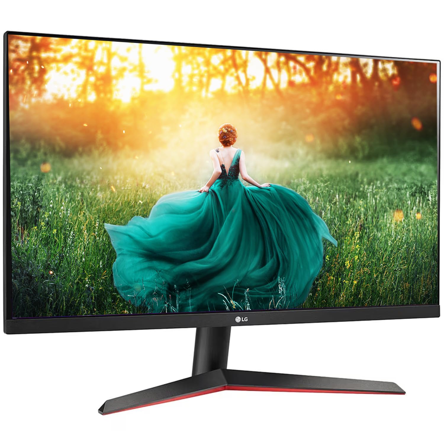 LG 27MP60G 27 Inch (68Cm) Full Hd Monitor with IPS Panel (1920 X 1080 Pixels),1Ms,75Hz,AMD Freesync with Gaming Mode,3-Side Borderless Design,Vga,Hdmi,Display Port,Tilt Stand - Zapnet.in