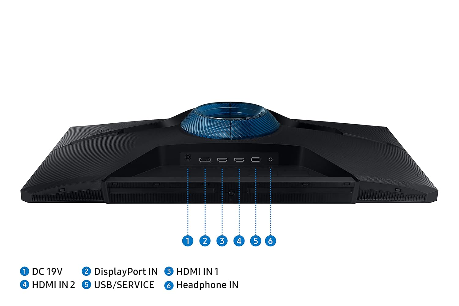 Samsung 27" (68.5cm) Odyssey G5 2K Gaming Monitor|QHD 2560 X 1440|165Hz|1ms|300nits|Ports-HDMIx2,DP,Headphone|DP Cable|HDR10|FreeSync Premium|Height-Tilt-Pivot Adjustable Stand|LS27CG510EWXXL|Black