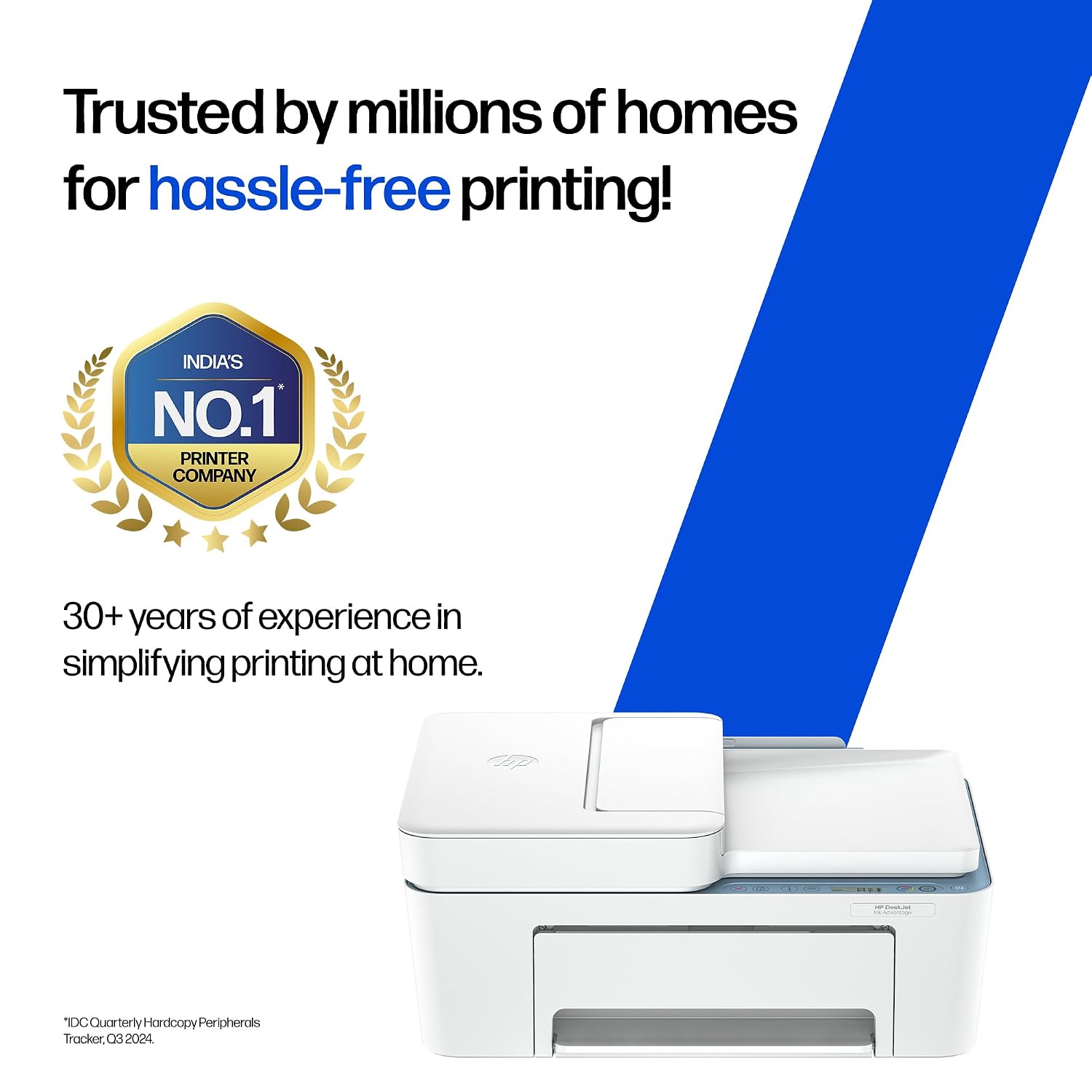 HP AI Capable Ink Advantage 4388 Dual Band WiFi (up to 10X Faster) Colour Printer Print/Scan/Copy with ADF Ideal for Home/Small Office