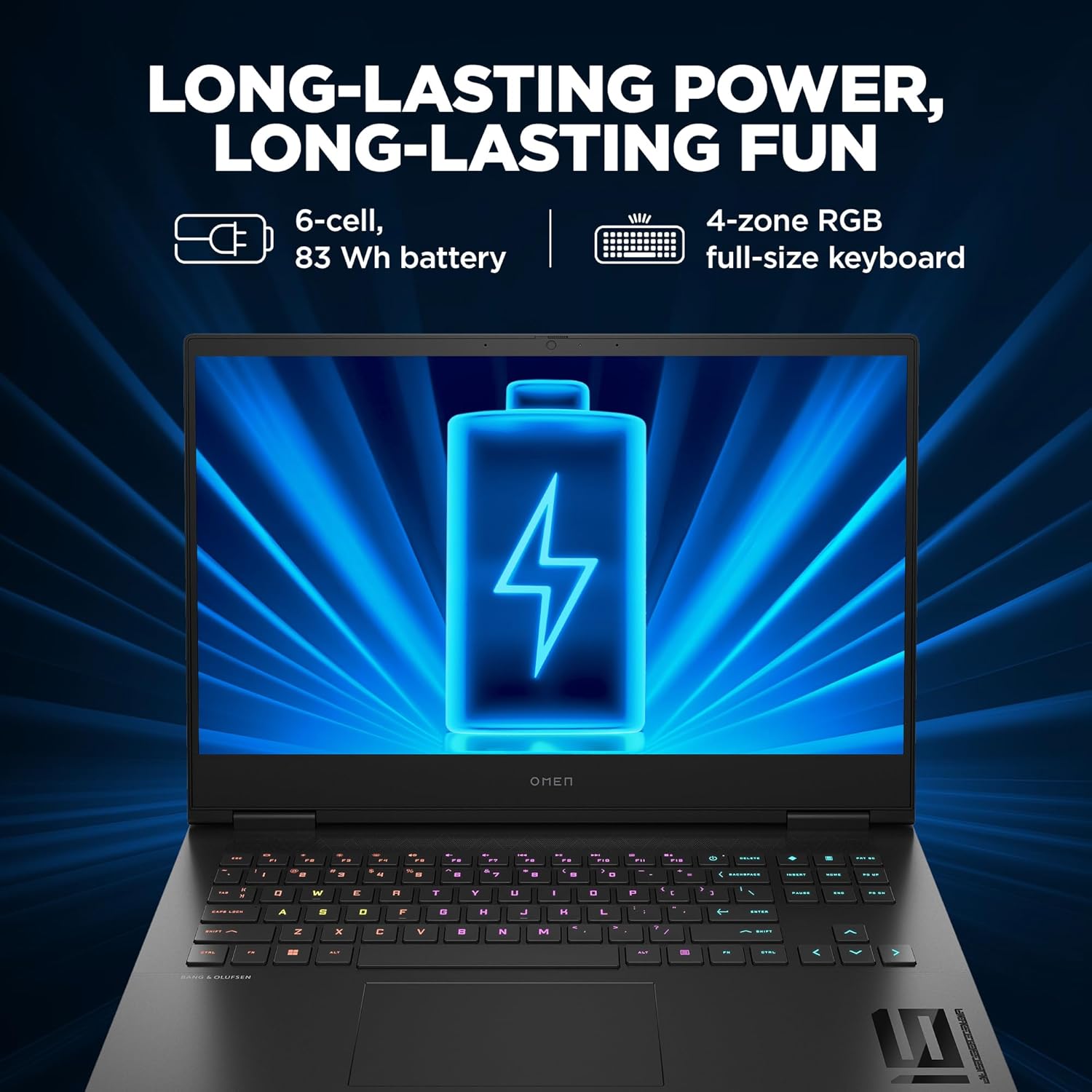 HP OMEN Gaming, 13th Gen Intel Core i7-13620H, 8GB NVIDIA RTX 4060, 16GB DDR5, 1TB SSD, 16.1-inch(40.9cm), 144Hz, IPS, FHD Gaming Laptop, RGB Backlit KB, B&O(Win 11, Office 21, Black, 2.35kg) wd0012TX - Zapnet.in