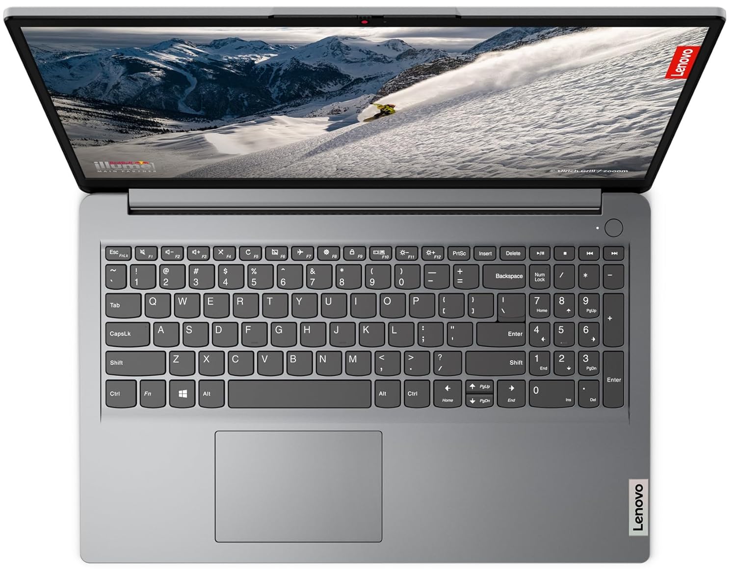 Lenovo IdeaPad 1 AMD Ryzen 7 5700U 15.6" HD Thin and Light Laptop (16GB/512GB SSD/Windows 11 Home/MS Office 2021/1Yr ADP Free/Cloud Grey/1.61Kg), 82R400EHIN