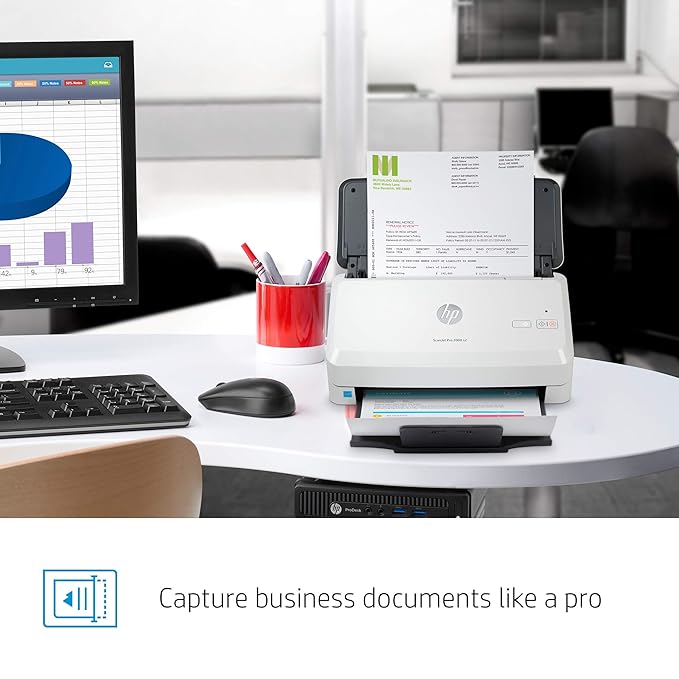 HP Scanjet Pro 2000 s2 Sheet-Feed Scanner - Zapnet.in