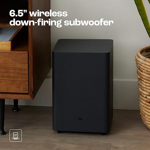 JBL Bar 2.1 Deep Bass (MK2), Soundbar with 6.5” Down-Firing Wireless Subwoofer, 2.1 Channel, Built-in Dolby Digital, Bluetooth, HDMI & Optical Connectivity (300W) - Zapnet.in