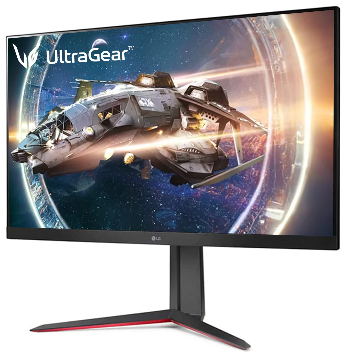 LG 32" (80 CM) Ultragear QHD Monitor (2560 X 1440 Pixels), 165 Hz, 1Ms, Nvidia G-Sync Compatible, Freesync Premium, HDR 10, Hdmi, Tilt, Height, Pivot Stand, VA Panel Gaming LCD Monitor, 32GN650 Black