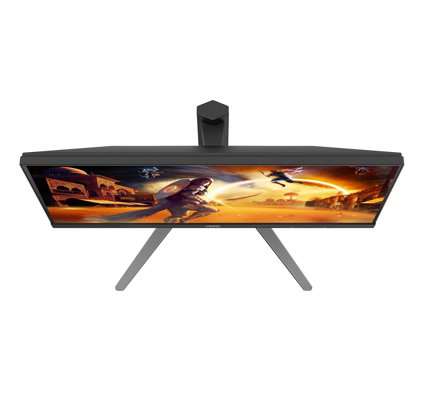 AOC 24G4 24 inch Gaming Monitor FHD Fast IPS, 180Hz Refresh Rate, Wide Color Gamut-sRGB 126%, HDR10, 1.0ms MPRT, G-Sync Compatible, HDMI 2.0and Display Port for Gaming, Height Adjustable Stand