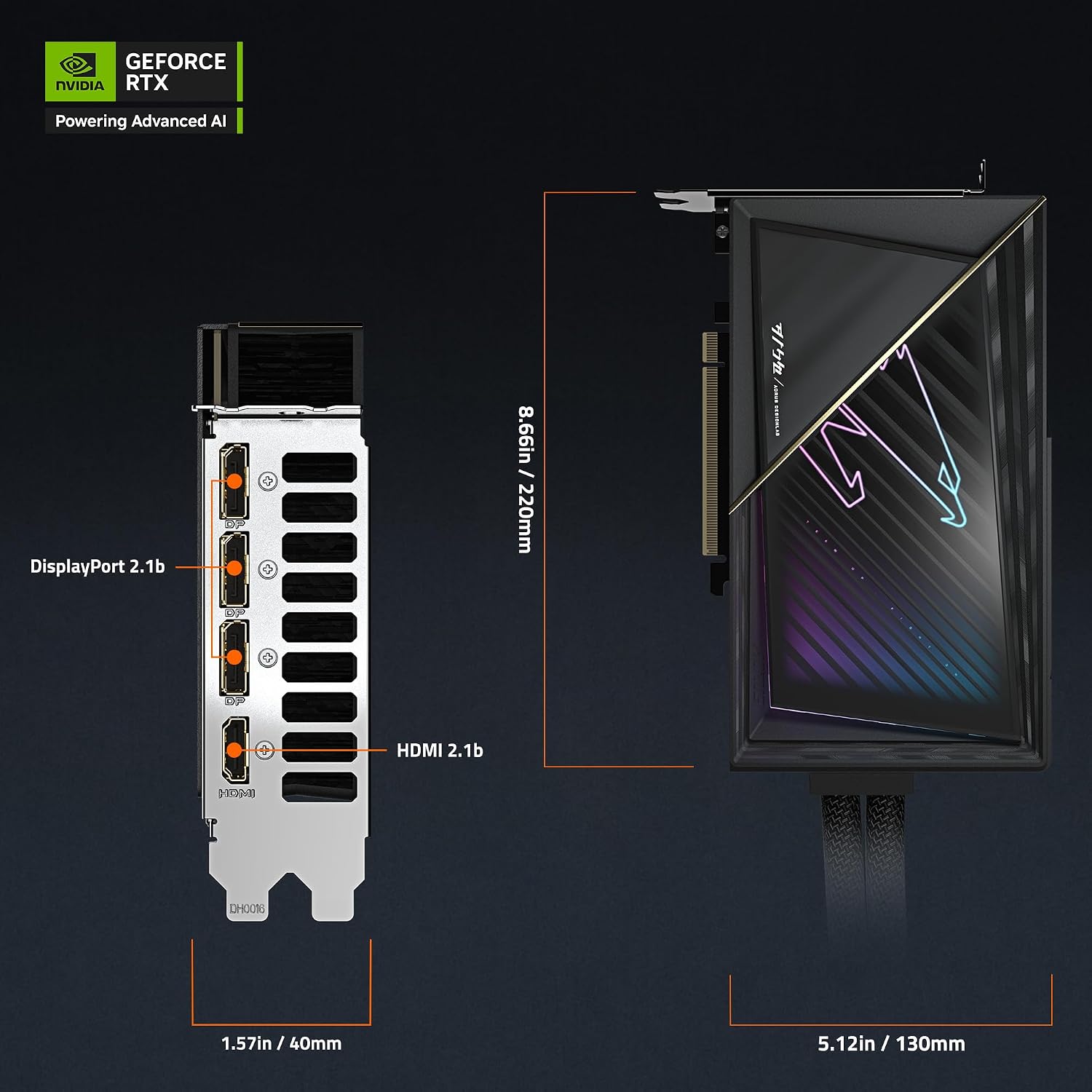 GIGABYTE AORUS GeForce RTX 5080 Xtreme WATERFORCE 16G Graphics Card, WATERFORCE All-in-one Cooling System, 16GB 256-bit GDDR7, GV-N5080AORUSX W-16GD Video Card