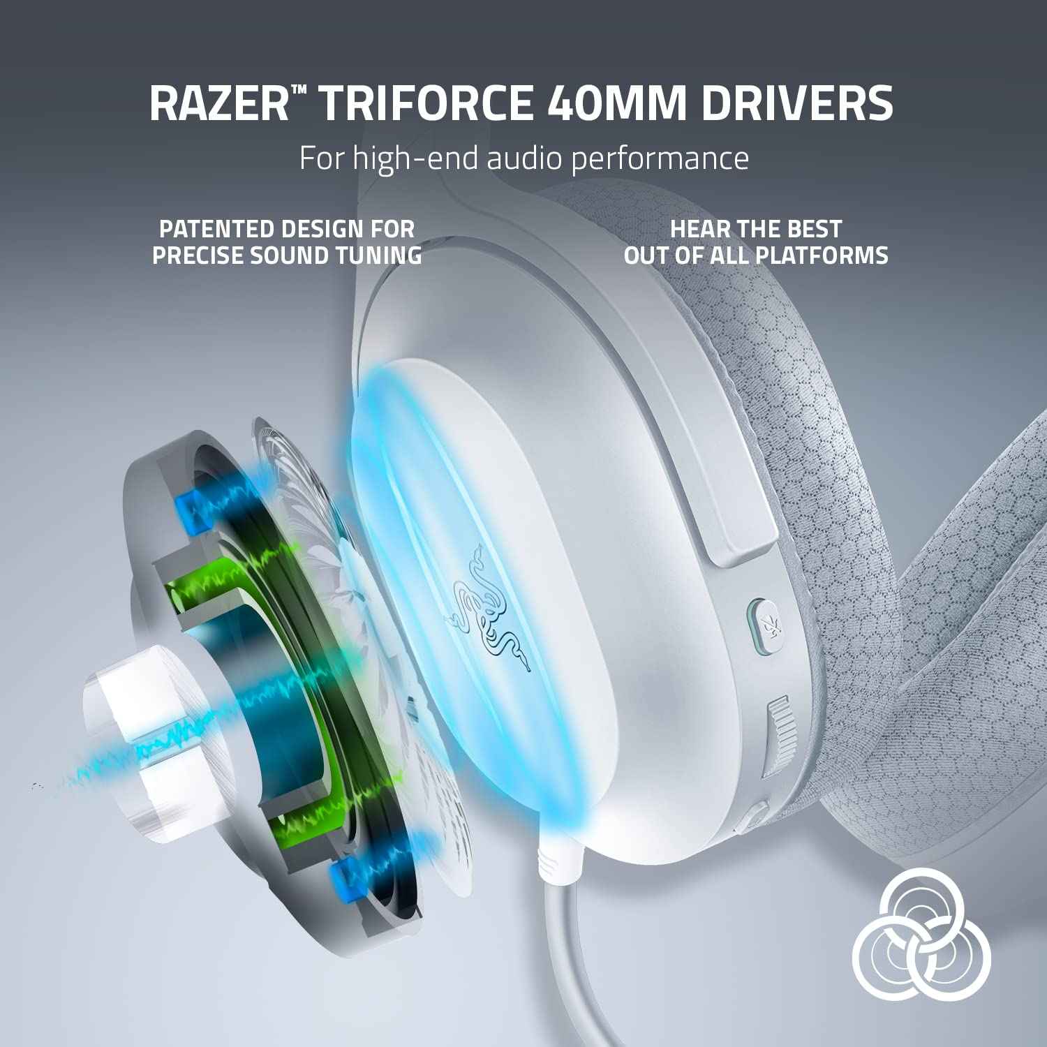 Razer Barracuda X (2022) - Wireless Multi-Platform Gaming and Mobile Headset - Mercury White - Frml Packaging Rz04-04430200-R3M1 - Over Ear