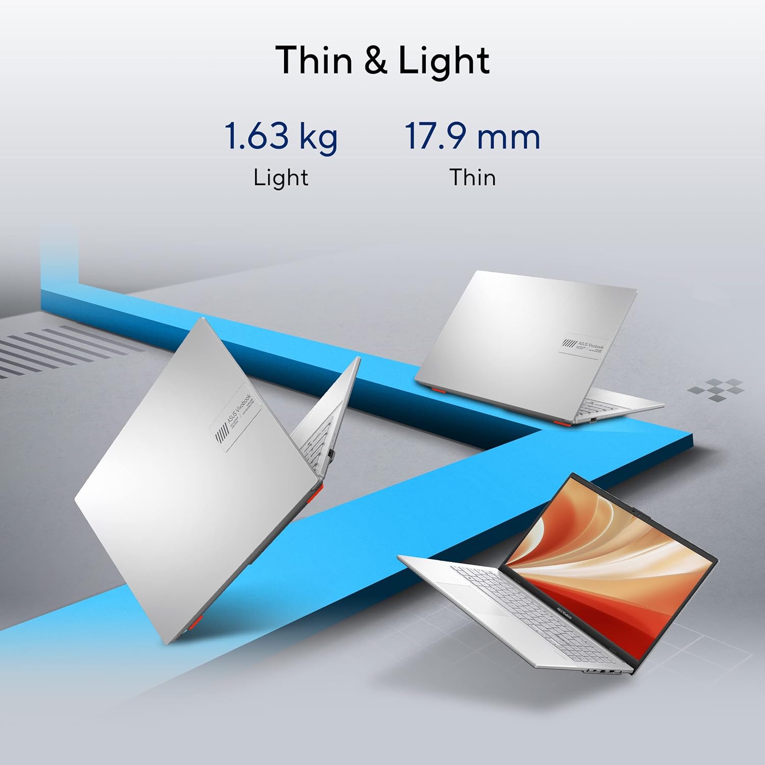 ASUS Vivobook Go 15 OLED (2023), Intel Core i3-N305, 15.6" (39.62 cms) FHD OLED, Thin and Light Laptop (8GB/512GB SSD/Windows 11/Office 2021/Backlit KB/Silver/1.63 kg), E1504GA-LK321WS