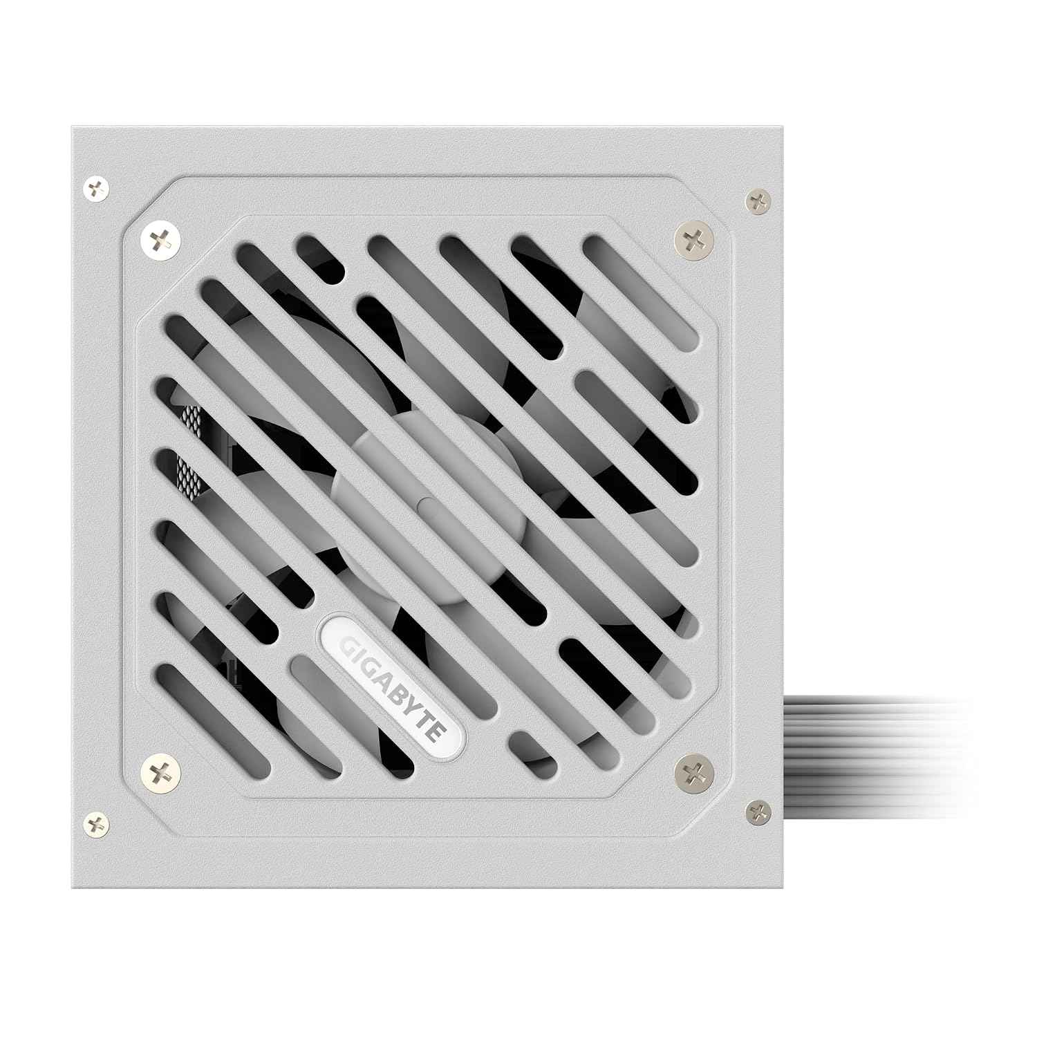 GIGABYTE GP-P650SS ICE 650W ATX Power Supply | Non-Modular | 80 Plus Standard | Silent Fan | White Edition