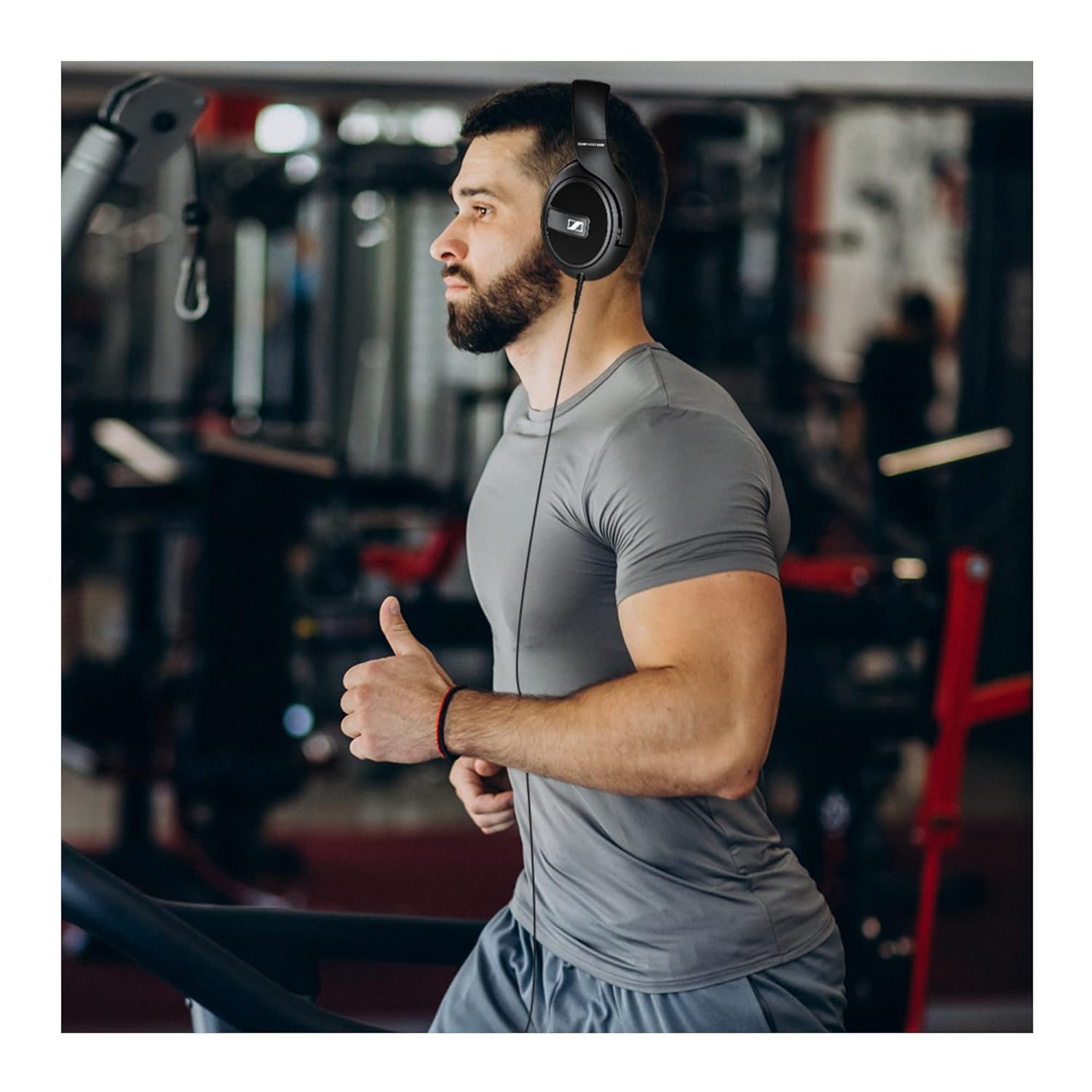 Sennheiser HD 569 Closed‑Back Audiophile Headphones, German-Irish Craftsmanship, Great Soundstage with E.A.R. Technology, Effective Acoustic Isolation, Rich Bass, Detachable Cables, 2‑Year Warranty