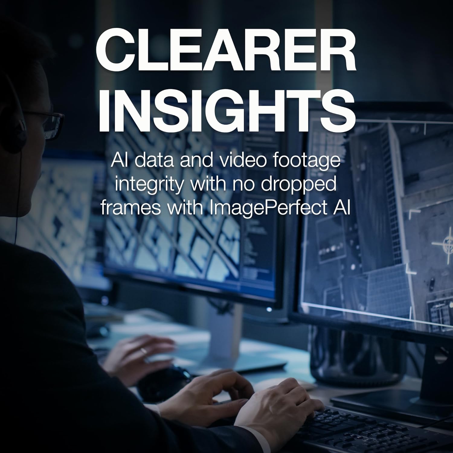 Seagate Skyhawk AI 10 TB Video Internal Hard Drive HDD – 3.5 Inch SATA 6 Gb/s 256 MB Cache for DVR NVR Security Camera System with 3-Years Data Recovery Services (ST10000VE001)