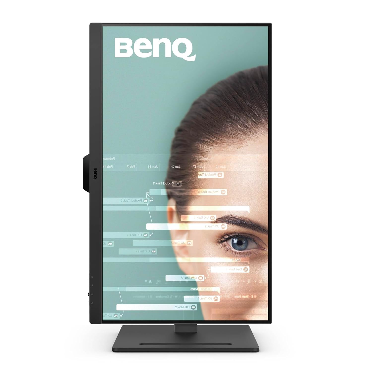BenQ GW2790T 27 Inch 1300:1 CR 1080P FHD IPS Monitor|100Hz|99% Srgb|Height Adjustable|Ergo Design|VESA Mediasync|Dual HDMI|DP Port|Speakers|Eye-Careu|Eyesafe|B.I. Gen2|LBL+|Wall Mount (Black)