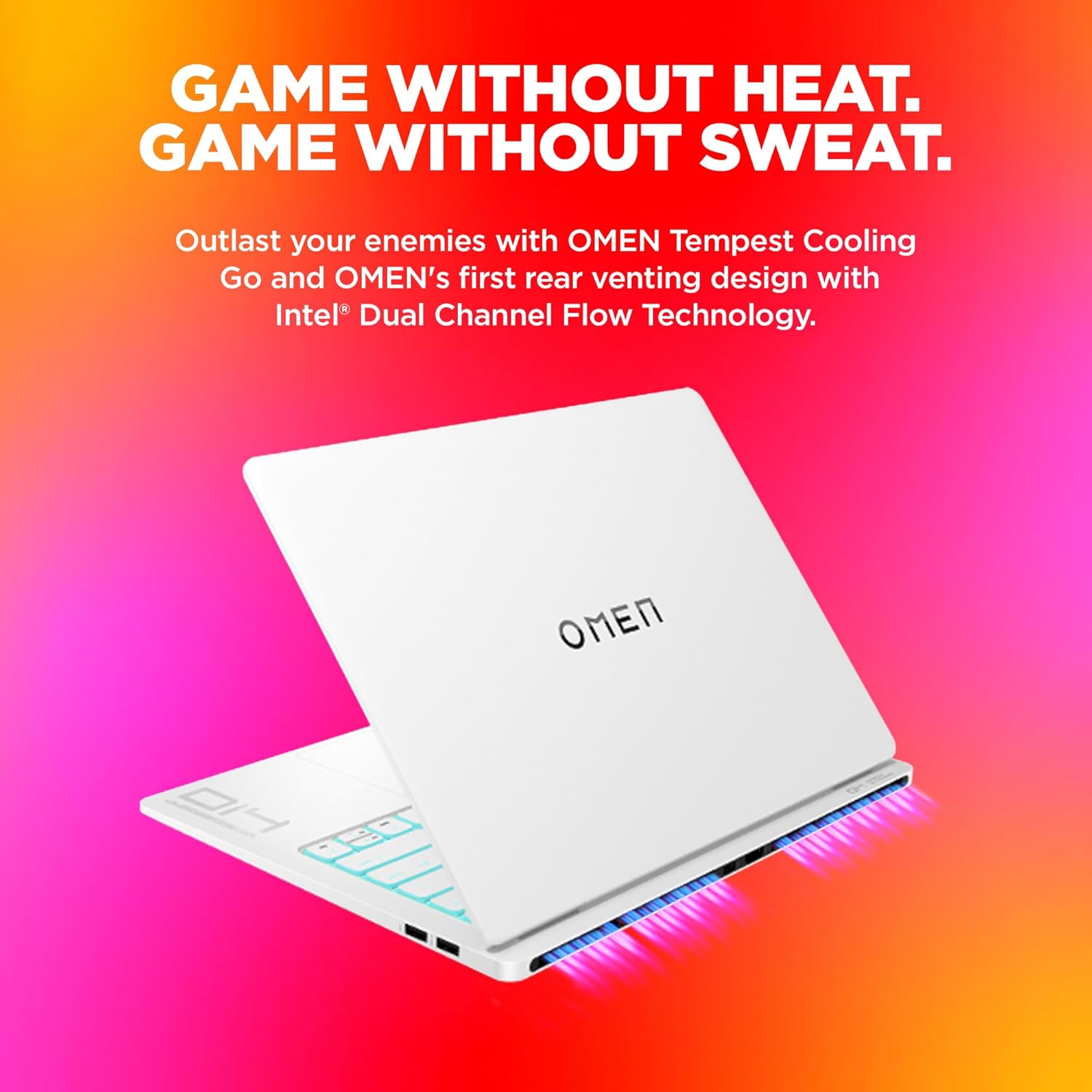 HP OMEN Gaming AI Laptop, Intel Core Ultra 7 155H, 8GB NVIDIA RTX 4060,16GB LPDDR5x, 1TB SSD (Win11, Office21, White, 1.63kg) 120Hz, 0.2MS, OLED, 3K,14-inch(35.6cm), Tempest Cooling, fb0089TX - Zapnet.in