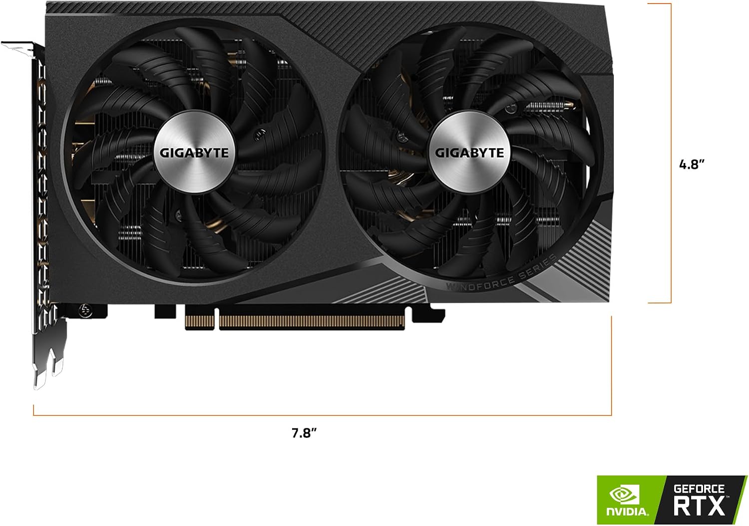 Gigabyte GeForce RTX 3060 Gaming OC 8G (rev. 2.0) Graphics Card, 2X WINDFORCE Fans, 8GB 128-bit GDDR6, GV-N3060GAMING OC-8GD REV2.0 Video Card