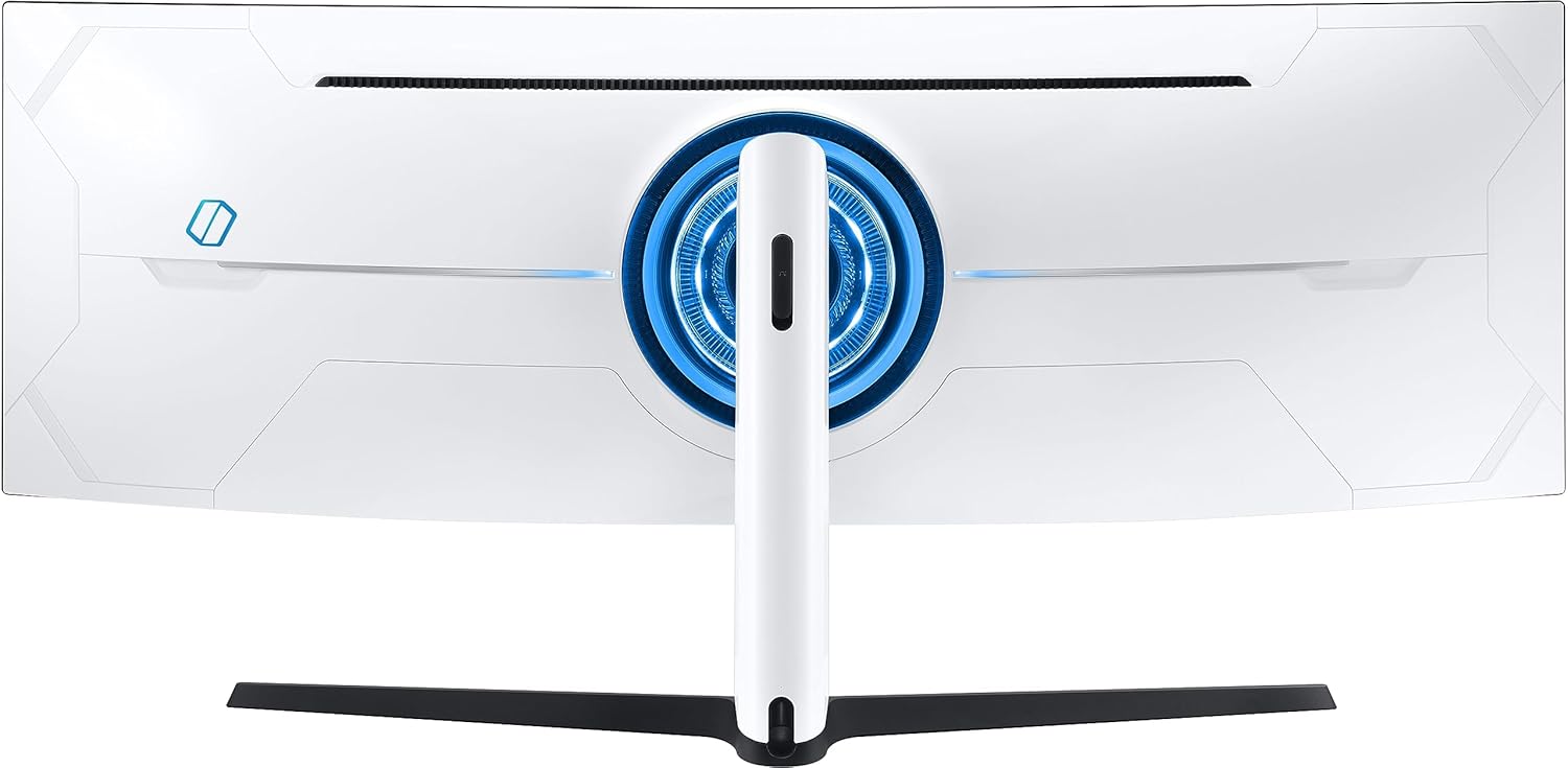 Samsung 49-inch(124.4cm) Odyssey G9 Dual QHD, 240Hz, 1ms Curved Gaming Monitor, QLED, HAS, HDR 1000, G-Sync (LC49G95TSSWXXL, Black)