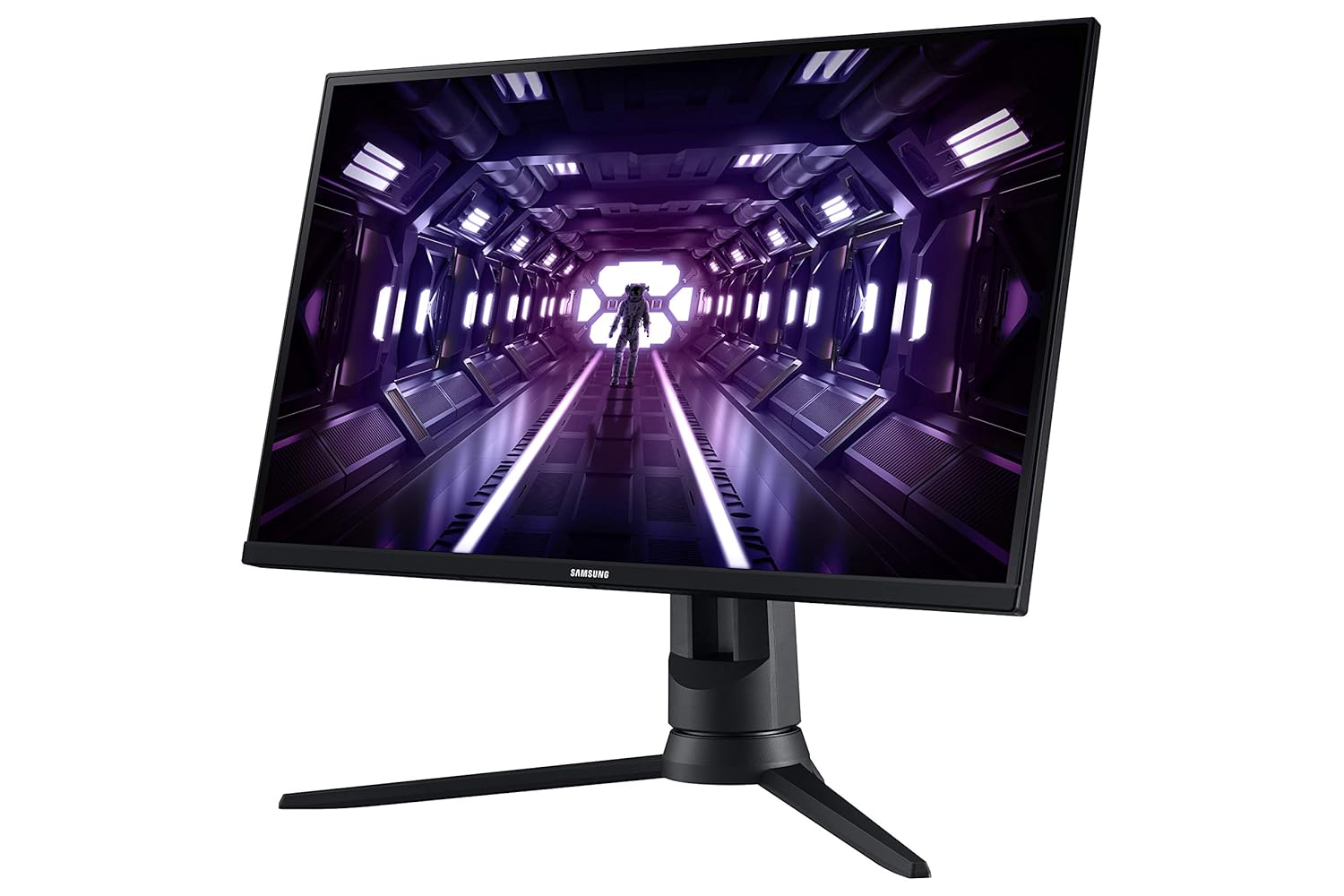 Samsung Odyssey 24 inches 60.4 cm 1920 x 1080 Pixels 144 Hz, 1ms, Bezel Less, Flat, Full HD, FreeSync Premium Gaming LED Monitor (LF24G35TFWWXXL, Black)