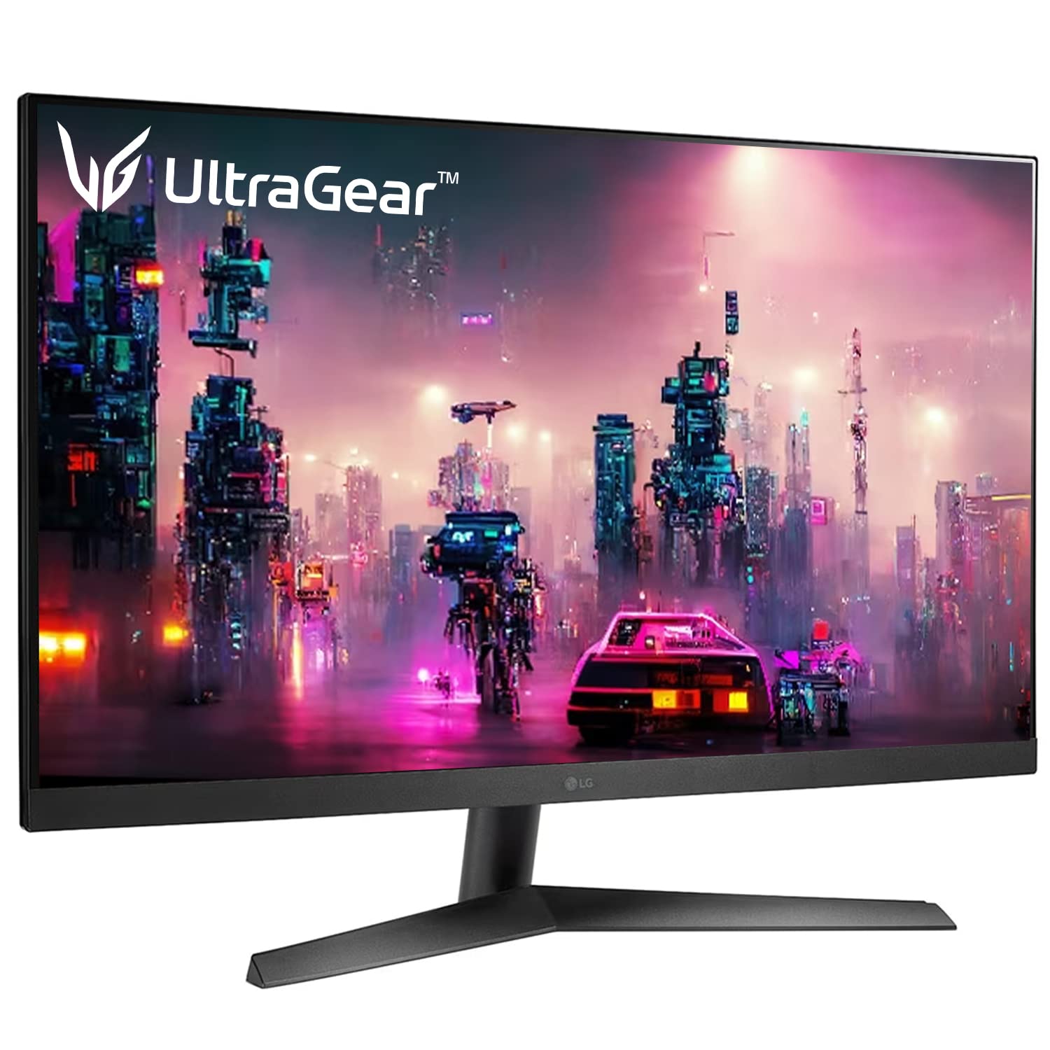 LG Ultragear Gaming Monitor 80 cm (31.5 Inches), FHD 1920 x 1080, 1ms, 165Hz, NVIDIA® G-SYNC® Compatible, AMD FreeSync™ Premium, HDR 10, sRGB 95% (Typ.), DP, HDMI, Headphone Out, 32GN50R (Black)
