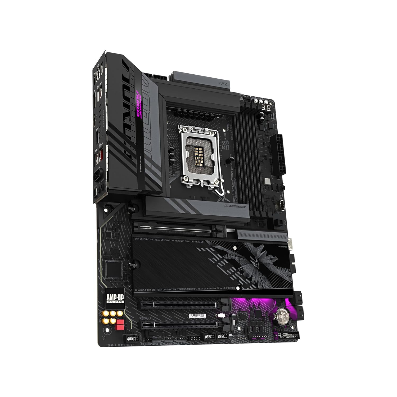 GIGABYTE Z890 AORUS Elite WIFI7 Ultra Core (Series 2) LGA 1851, ATX, DDR5, 4X M.2, PCIe 5.0, Thunderbolt 4, WIFI7, 2.5GbE LAN, EZ-Latch