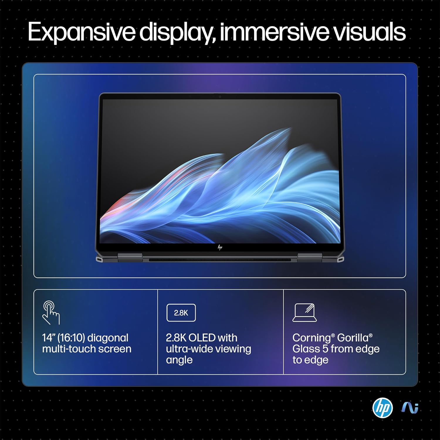 HP OmniBook Ultra Flip Next Gen AI PC Ultra 7 (32GB RAM/1TB SSD/2.8K OLED 16:10 90% STBR Touchscreen 500 nits/Windows 11/9MP Camera/Poly Studio/Backlit KB/MSO/14” (35.6cm)/Gray/1.34kg) fh0029TU Laptop