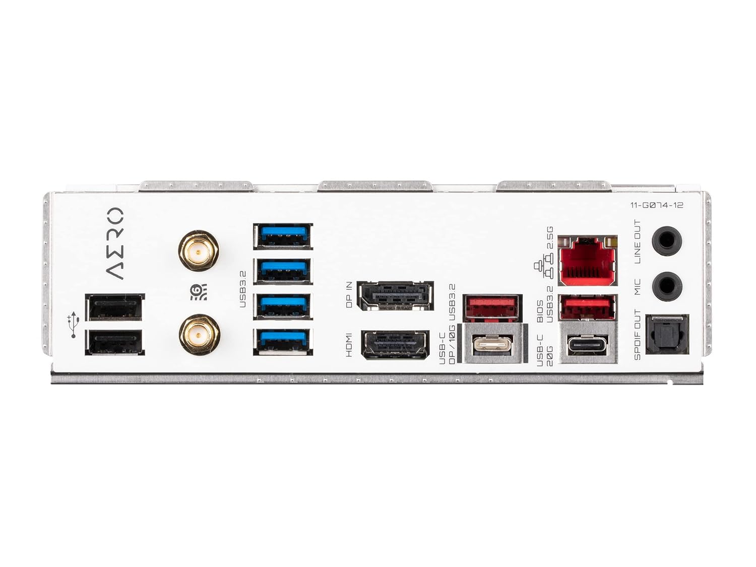 GIGABYTE Z790 AERO G (LGA 1700/ Intel Z790/ ATX/ DDR5/ 5 * 5.0 M.2/ PCIe 5.0/ USB 3.2 Gen2X2 Type-C/WiFi 6E/ Intel 2.5GbE LAN/Motherboard)