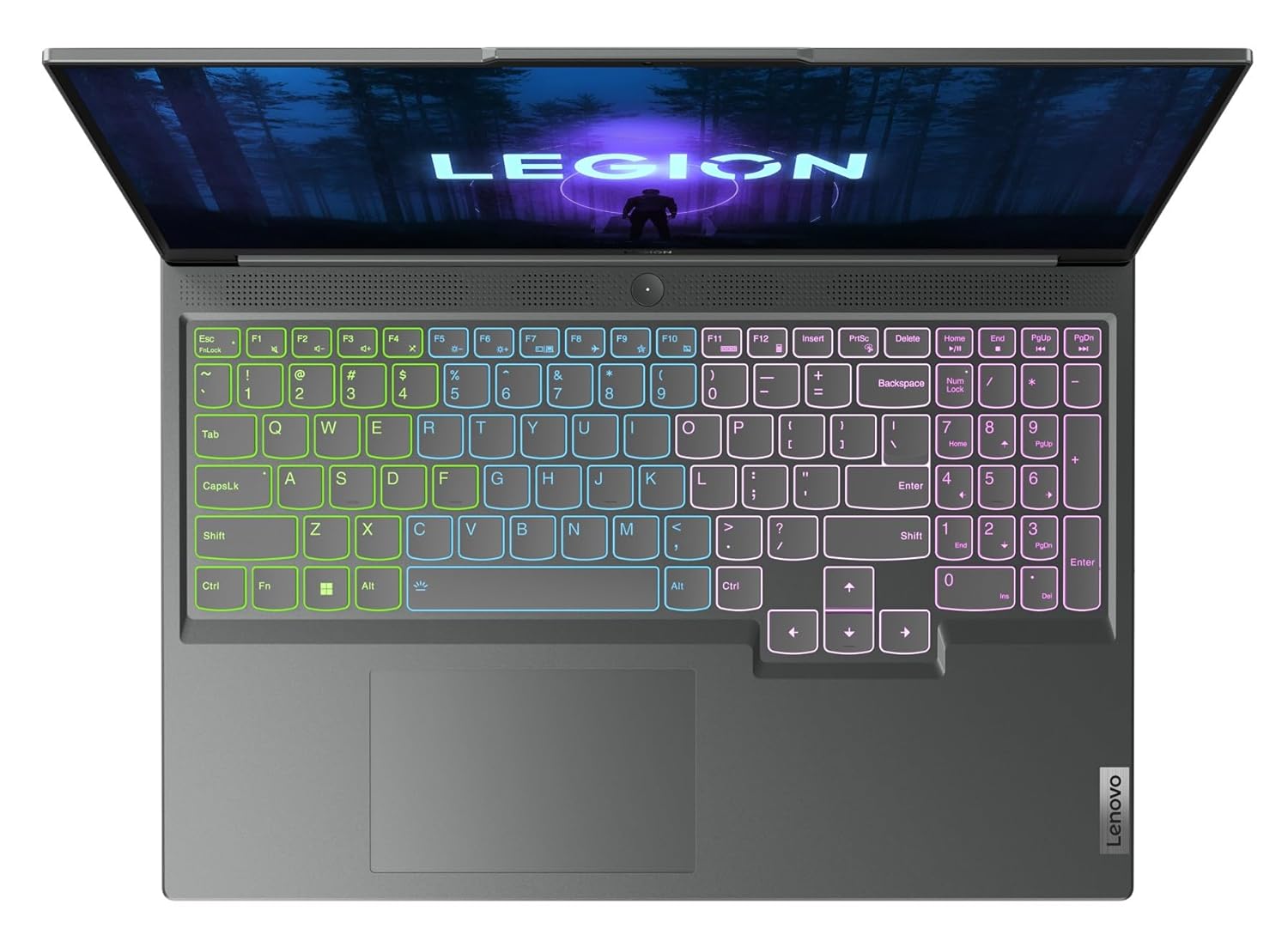 Lenovo Legion Slim 5 AI Powered Ryzen 7 7840HS | AMD NVIDIA RTX 4050 6GB (16GB RAM/512GB SSD/16 Inches (40.64cm)/144Hz/Windows 11/MS Office 21/3 Month Game Pass/Grey/2.4Kg), 82Y9009KIN Gaming Laptop