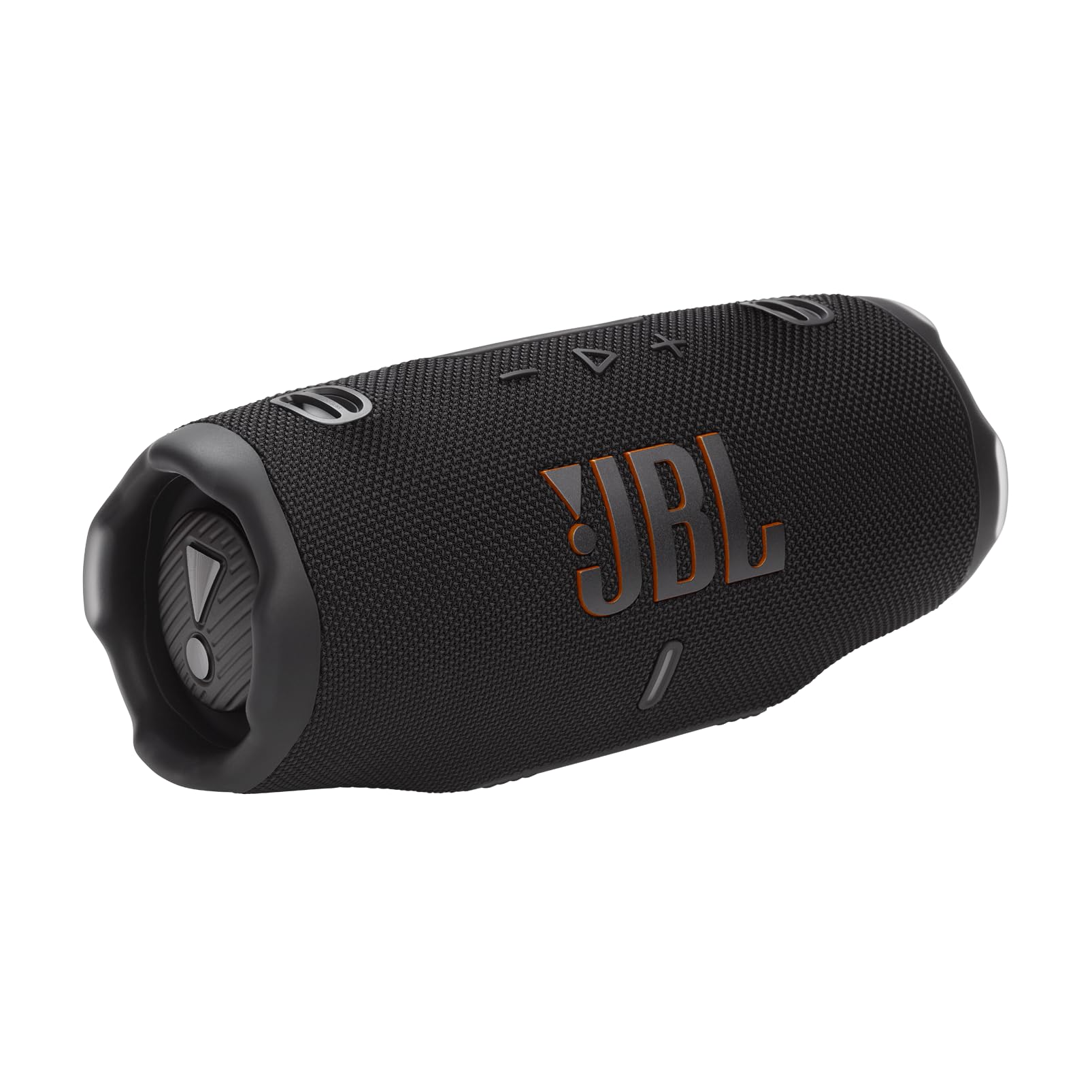 JBL Charge 6 - Portable Waterproof & Drop-Proof Bluetooth Speaker, Bold Pro Sound with AI Sound Boost, 28Hrs of Playtime, Built-in powerbank & Comes with a Sturdy/Removable Carrying Strap (White)