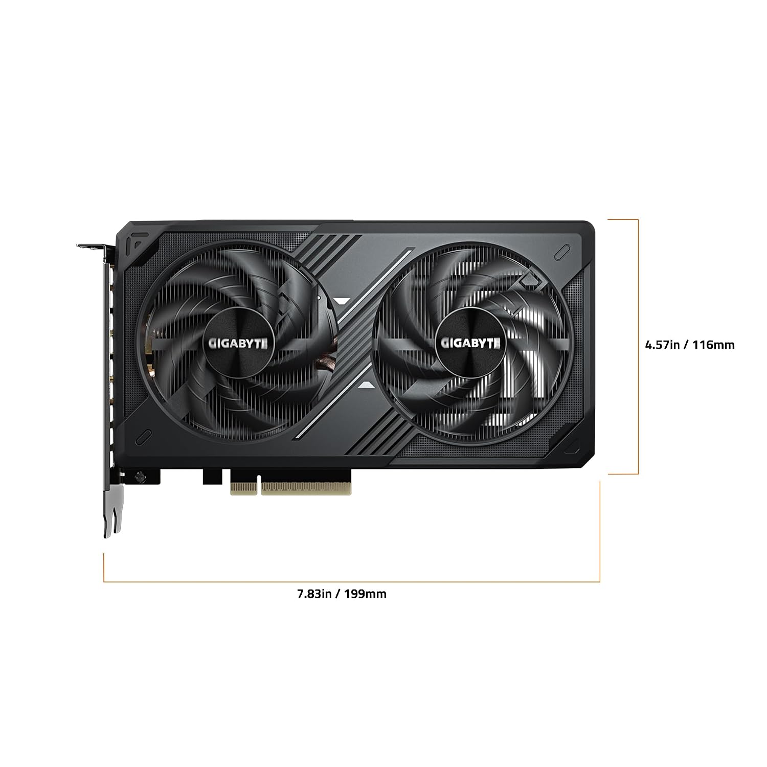 GIGABYTE GeForce RTX 5060 WINDFORCE OC 8G Graphics Card, 8GB 128-bit GDDR7, PCIe 5.0, WINDFORCE Cooling System, GV-N5060WF2OC-8GD Video Card