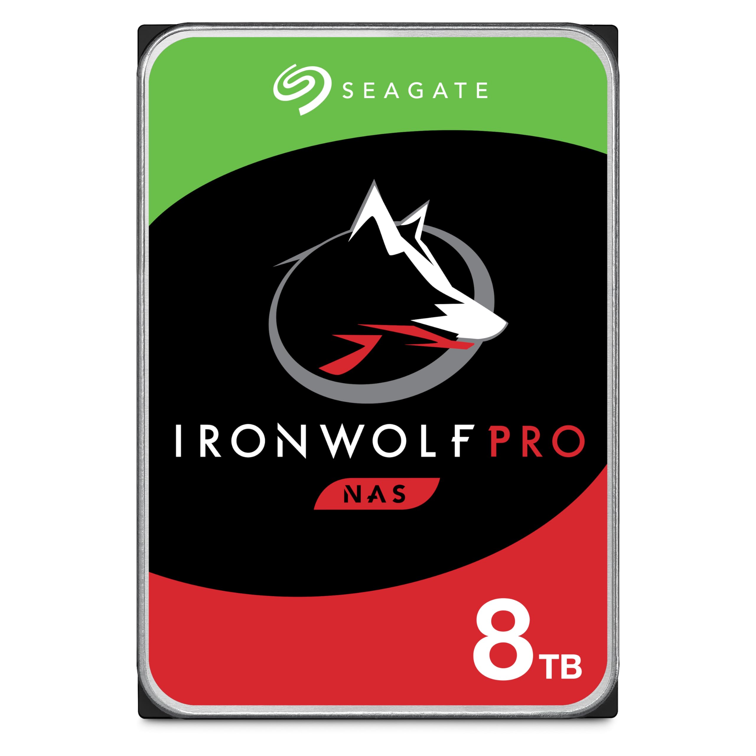 Seagate IronWolf 4TB NAS Internal Hard Drive HDD – CMR 3.5 Inch SATA 6Gb/s 5400 RPM 256MB Cache for RAID Network Attached Storage with 3-Years Data Recovery Services (ST4000VN006)