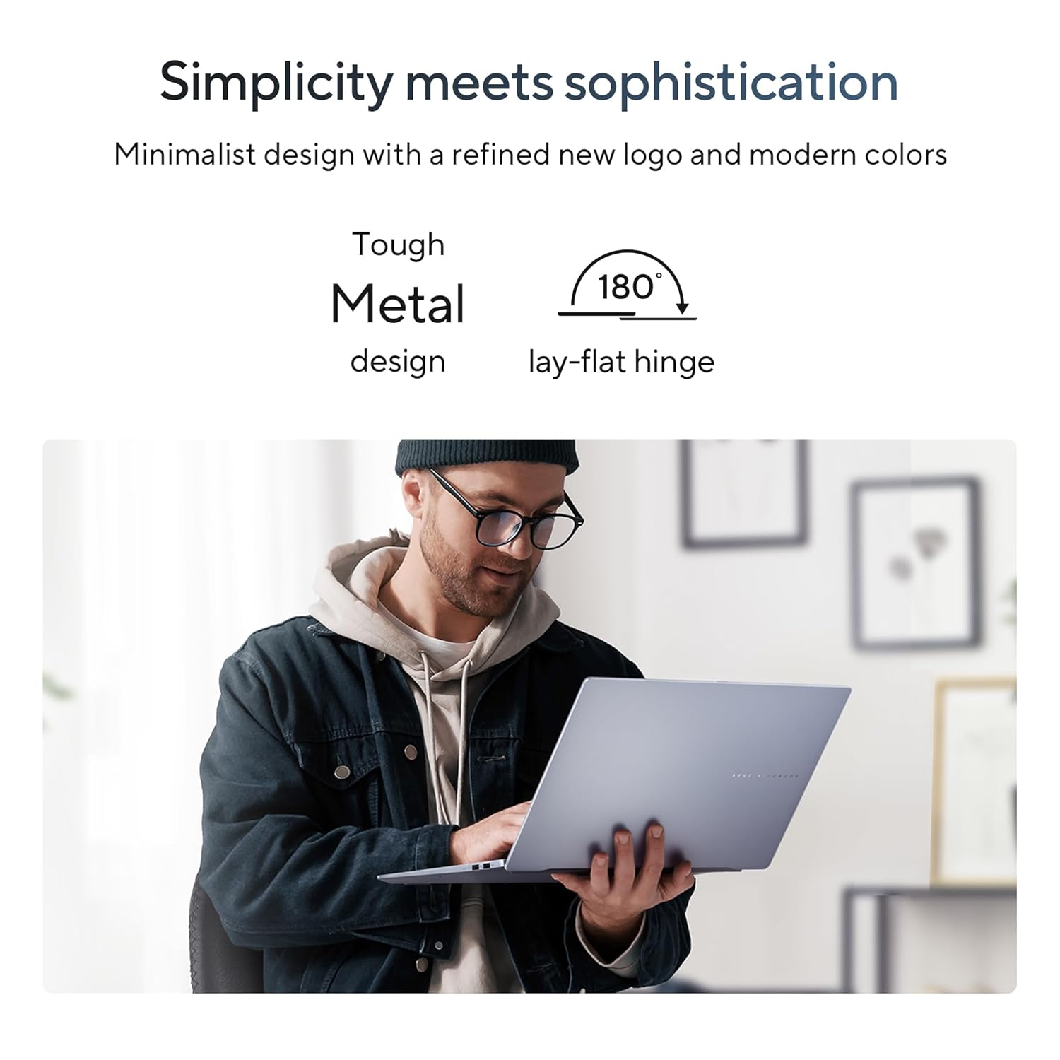 ASUS Vivobook S 16 OLED (2024), Intel Core Ultra 7 155H, Built-in AI, 16" 3.2K (40.64cm), 3200 x 2000 120Hz, (16GB/1TB SSD/Win 11/Intel Arc Graphics/MS Office 2021/Mist Blue/1.50Kg), S5606MA-MX751WS