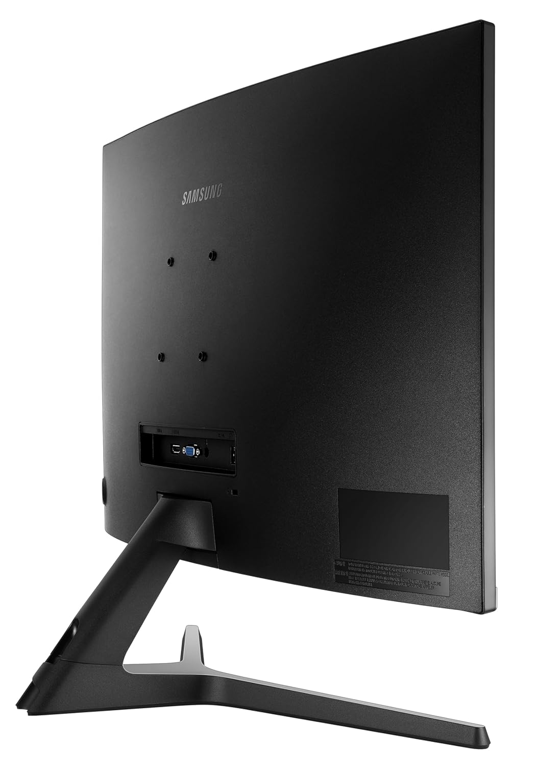 Samsung 32 Inch (80.1 cm) FHD, 1500R Curved 1,920 X 1,080 LED Monitor, VA Panel, Bezel-Less Design, AMD Freesync, Flicker Free, D-Sub, HDMI, Headphone Jack (LC32R500FHWXXL, Dark Blue Gray)