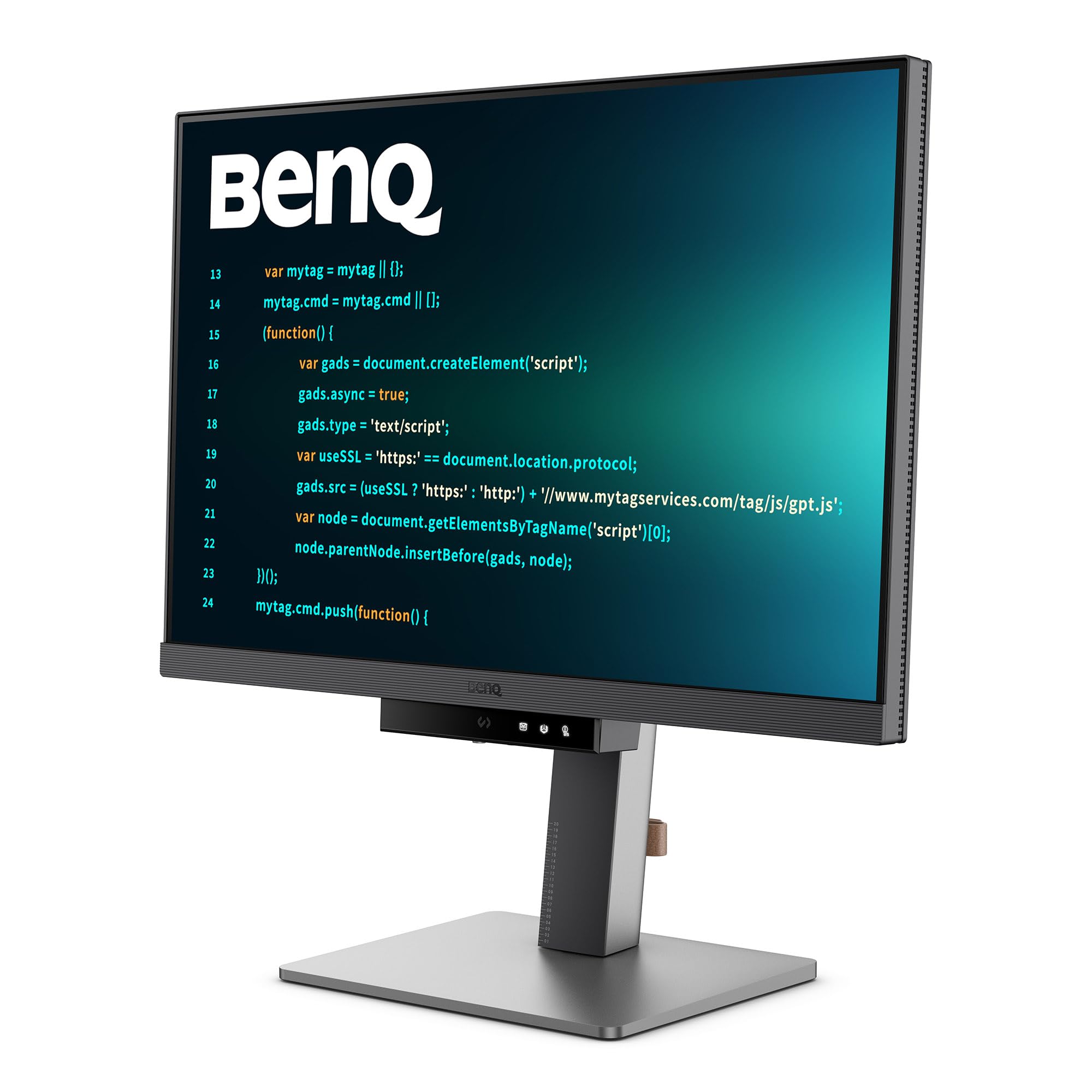 BenQ GW2485TC 24 inch (60 cm) IPS Full HD 75Hz Ultra-Slim Bezel Monitor with Height Adjustment, Eye Care, Brightness Intelligence, Speakers, USB-C (PD 60W), HDMI, DP, Coding Mode, Daisy Chain (Black)