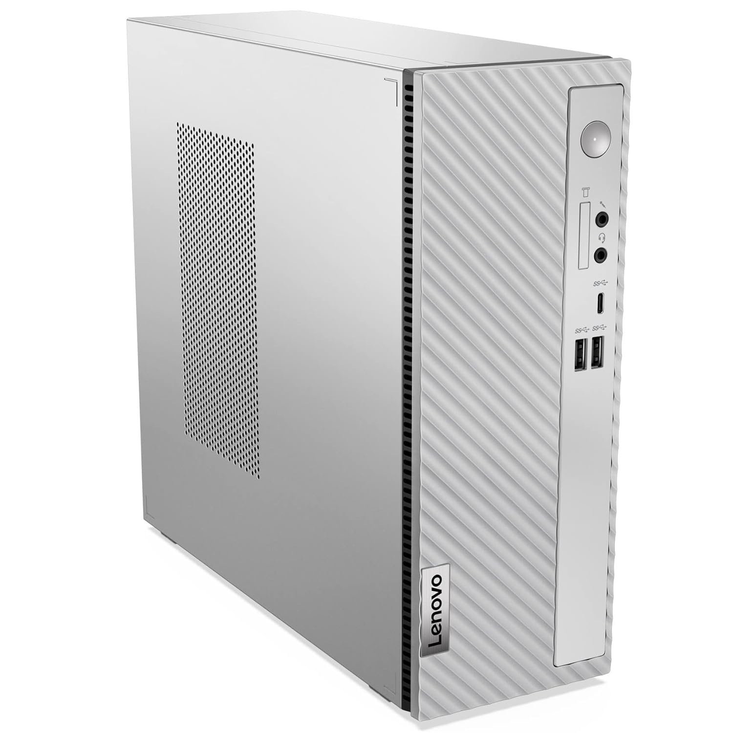 Lenovo IdeaCentre 3 Desktop (13th Gen Intel Core i5/16GB/512GB SSD/Windows 11/MS Office 2021/Integrated Intel UHD Graphics 730/WiFi 6/Bluetooth 5.1/Cloud Grey), 90VT0001IN