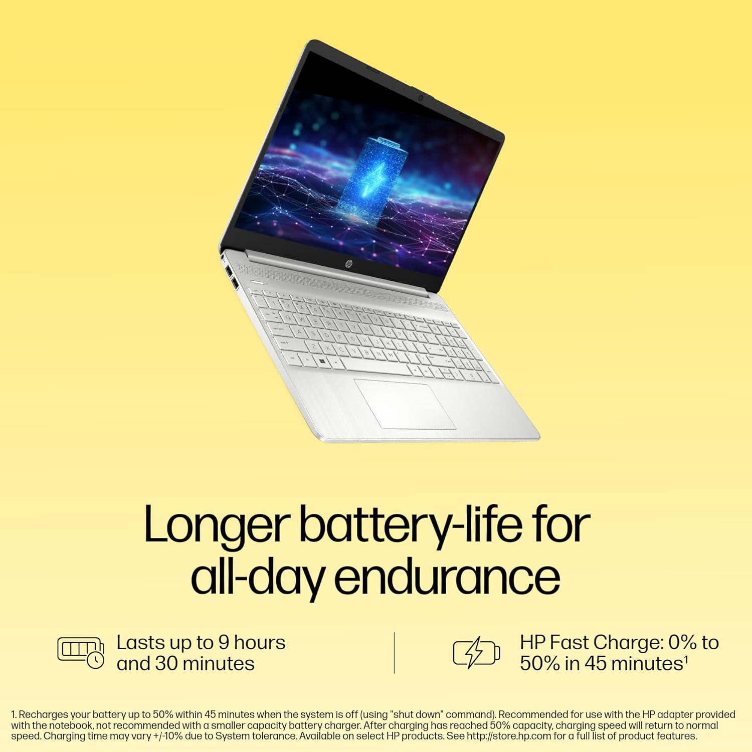 HP Laptop 15s, AMD Ryzen 3 5300U, 15.6-inch (39.6 cm), FHD, 8GB DDR4, 512GB SSD, AMD Radeon Graphics, Thin & Light, Dual Speakers (Win 11, MSO 2021, Silver, 1.69 kg), eq2212AU