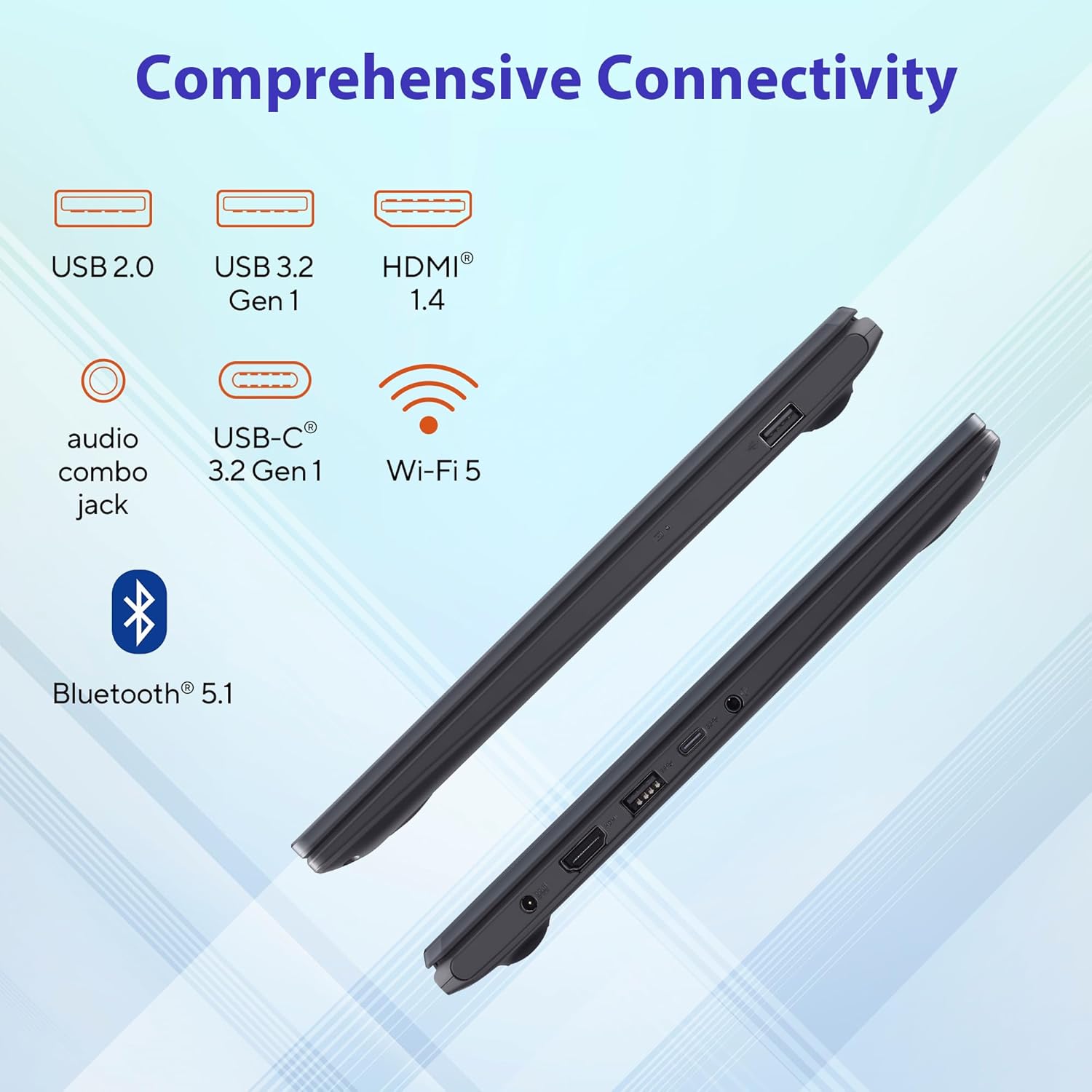 ASUS Vivobook Go 14 (2023), 14" (35.56 cm) FHD (1920 x 1080) 16:9, Intel Celeron N4500, Thin and Light Laptop (8GB RAM/256GB SSD/Integrated Graphics/Windows 11 Home/Black/1.3 Kg), E410KA-EK013W