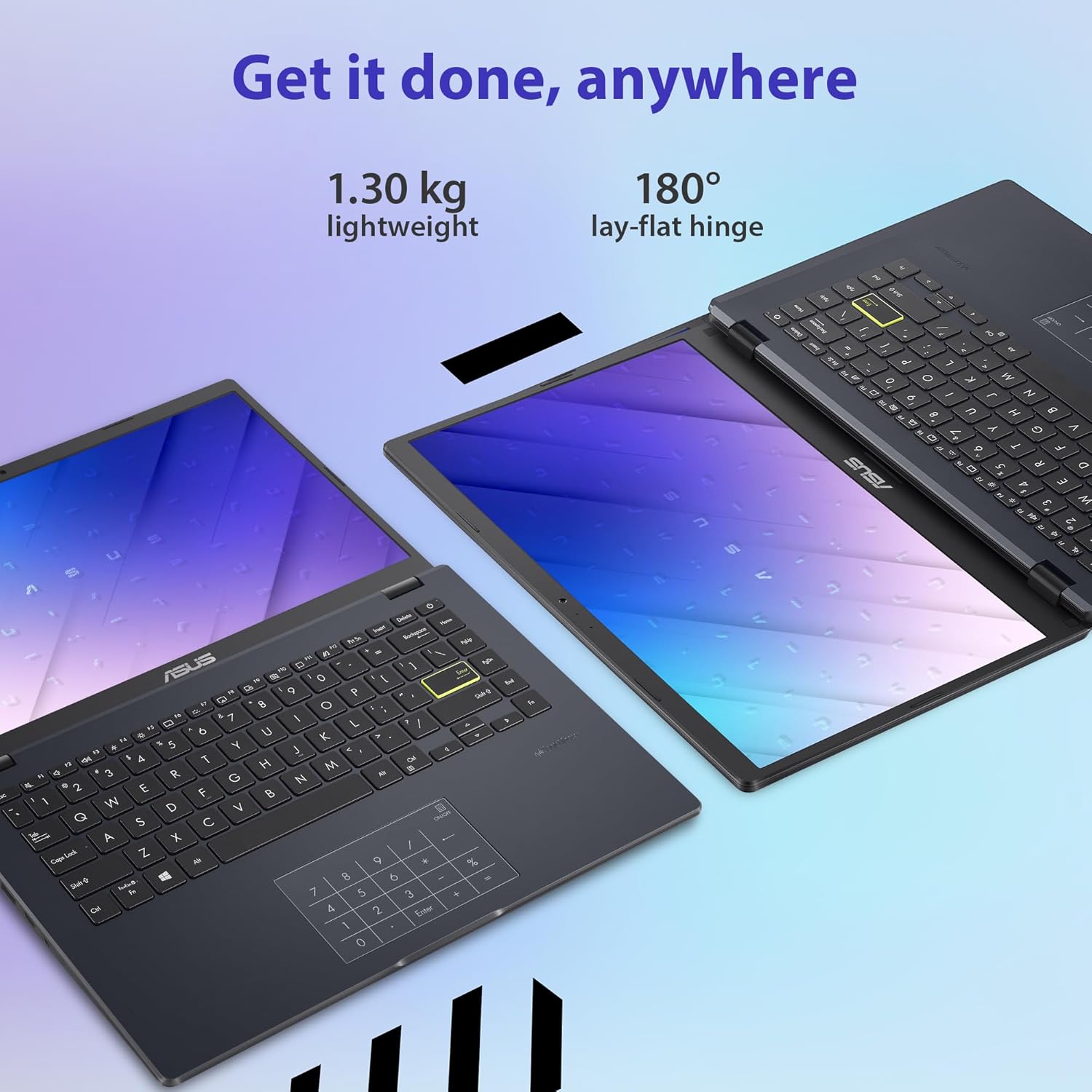 ASUS Vivobook Go 14 (2023), 14" (35.56 cm) FHD (1920 x 1080) 16:9, Intel Celeron N4500, Thin and Light Laptop (8GB RAM/256GB SSD/Integrated Graphics/Windows 11 Home/Black/1.3 Kg), E410KA-EK013W