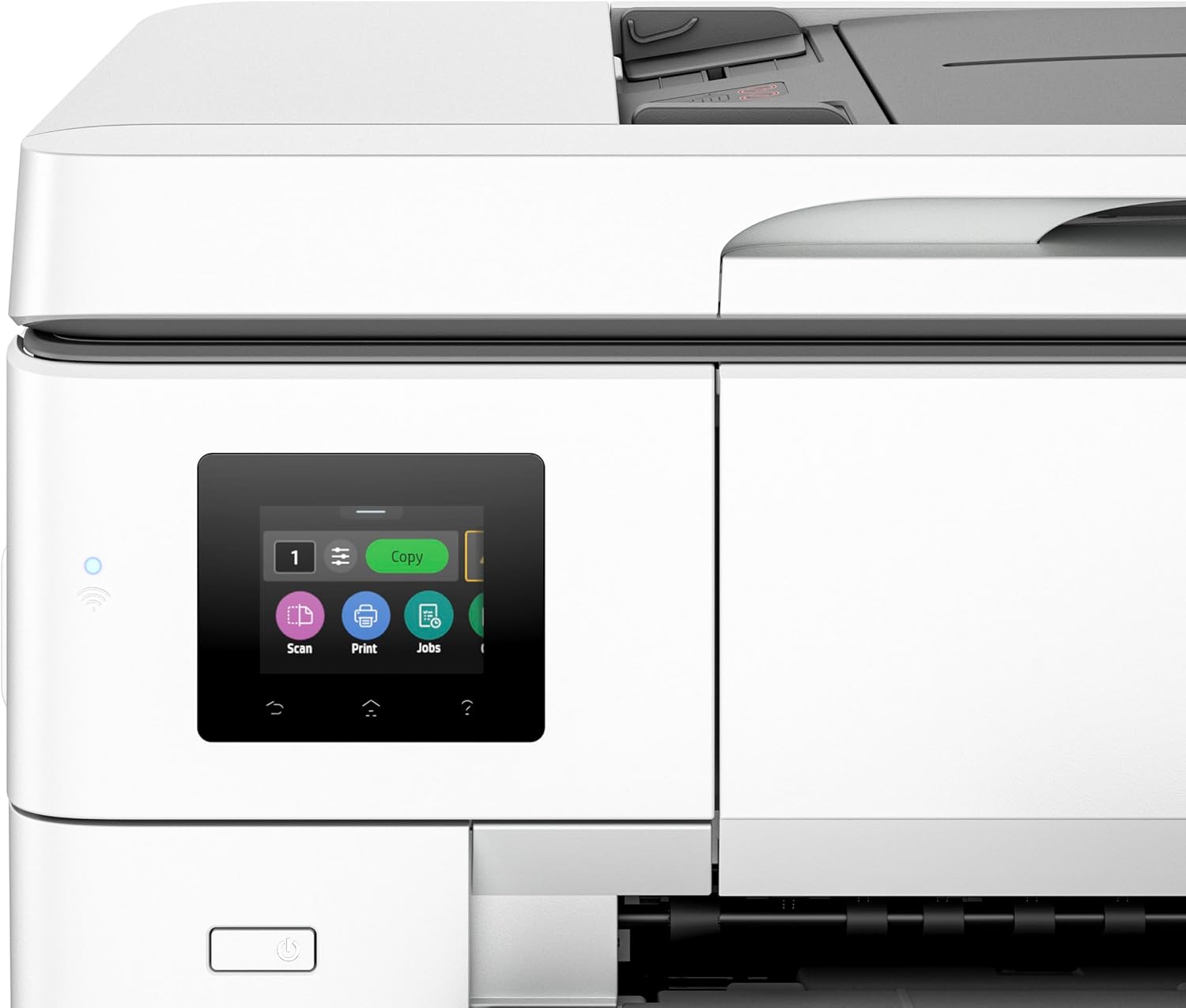 HP OfficeJet Pro 9720 Wide Format All-in-One Printer - Print, Scan, Copy,Wireless, Auto Document Feeder, Auto Duplex, Touchscreen, Quiet Mode; Input Capacity of up to 250 sheets - [53N94C]