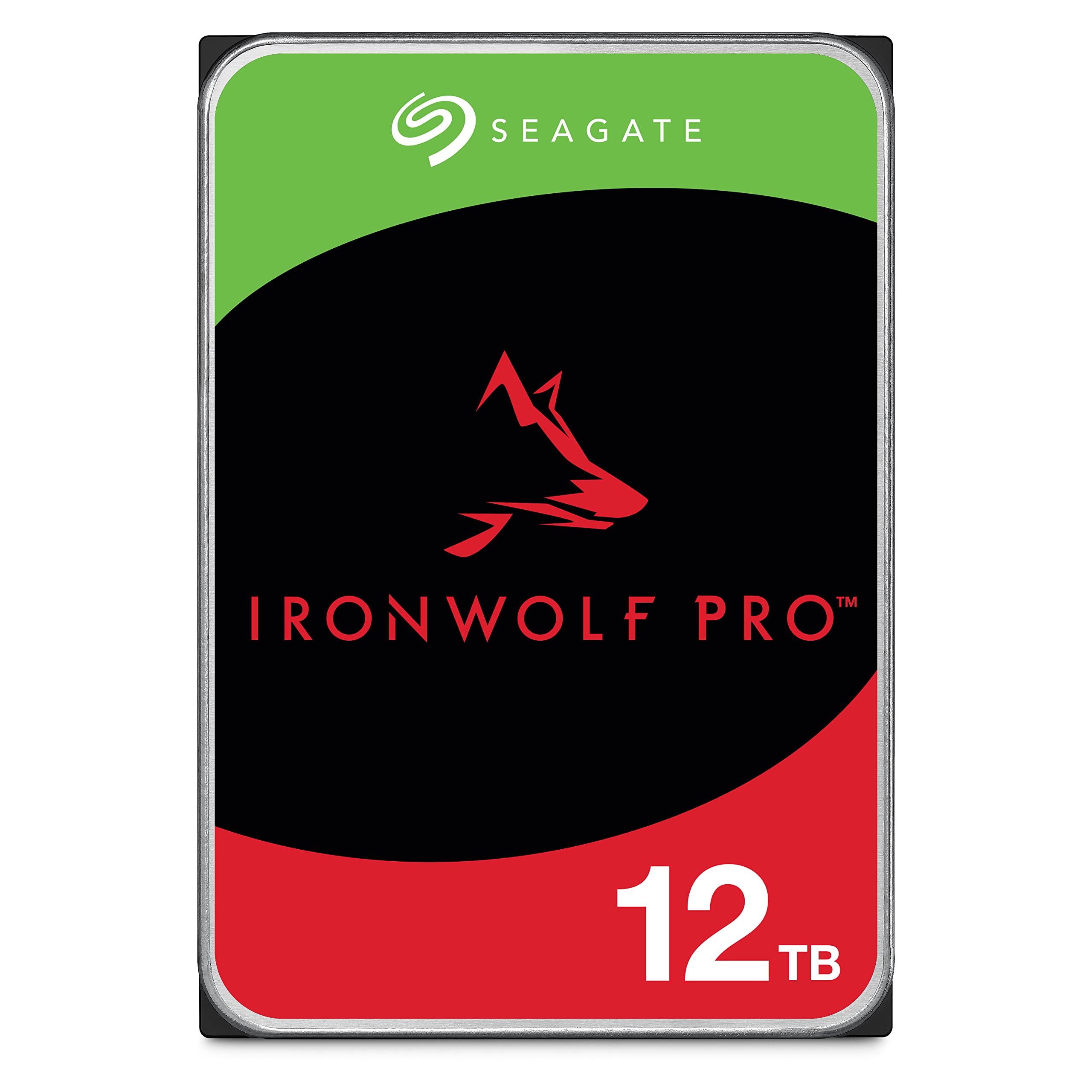 Seagate IronWolf 10TB NAS Internal Hard Drive HDD – CMR 3.5 Inch SATA 6Gb/s 7200 RPM 256MB Cache for RAID Network Attached Storage with 3-Years Data Recovery Services (ST10000VN000)