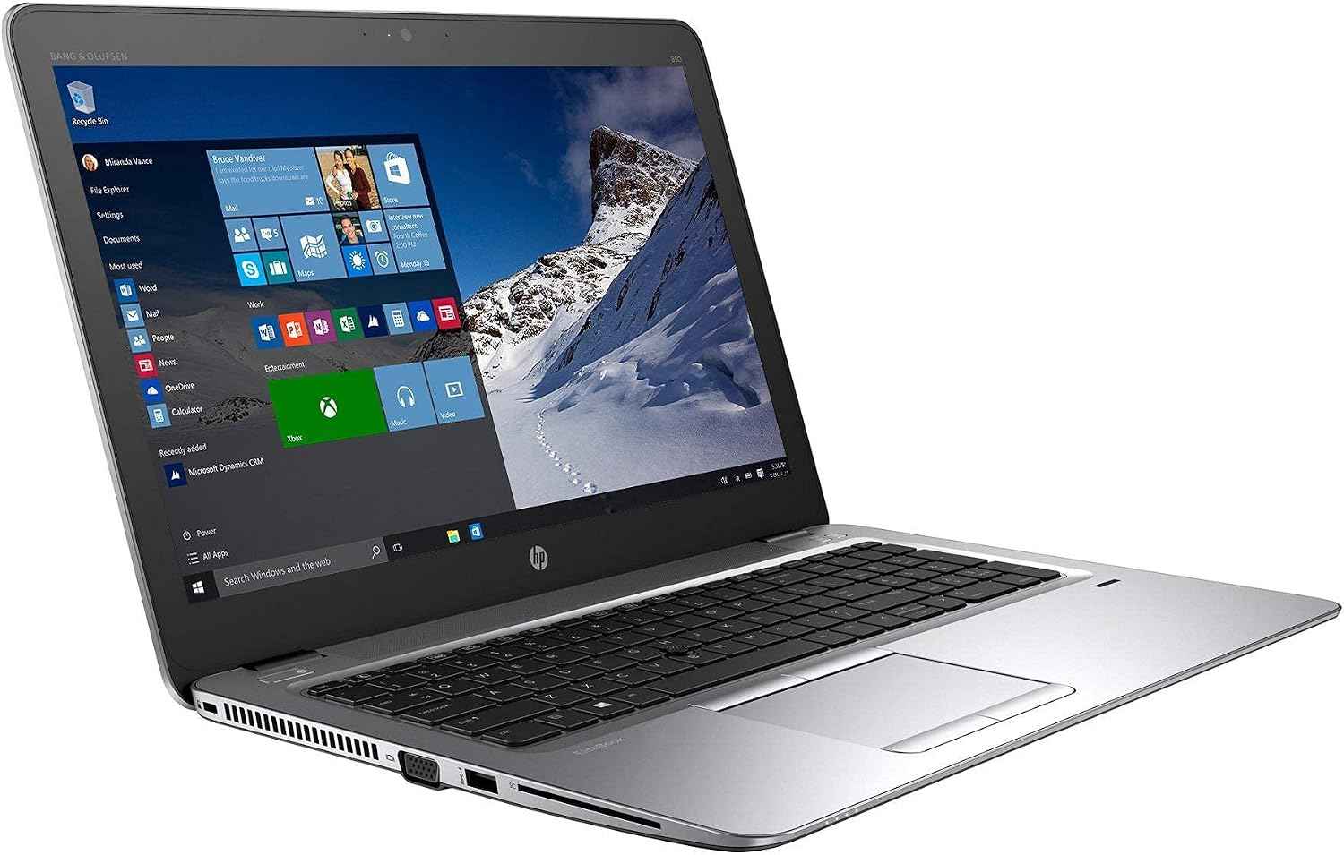 REFURBISHED HP Elite Book 850 G3 NoteBook | Core i5 6th Gen|8GB RAM  256 GB SSD | 15.6" |Silver | 1.8Kg  | 3 year warranty | Win 10 Pro| With EB BAG