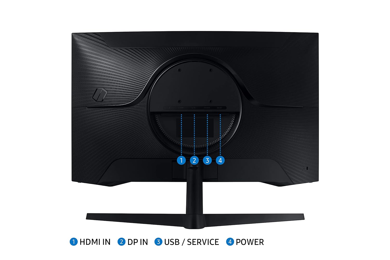 Samsung 27-Inch(68.5cm) Odyssey G5 Gaming, QHD 2K, 165Hz, 1Ms, 1000R Curved LCD Monitor, AMD Freesync Premium, HDR10 (LS27AG550EWXXL, Black)