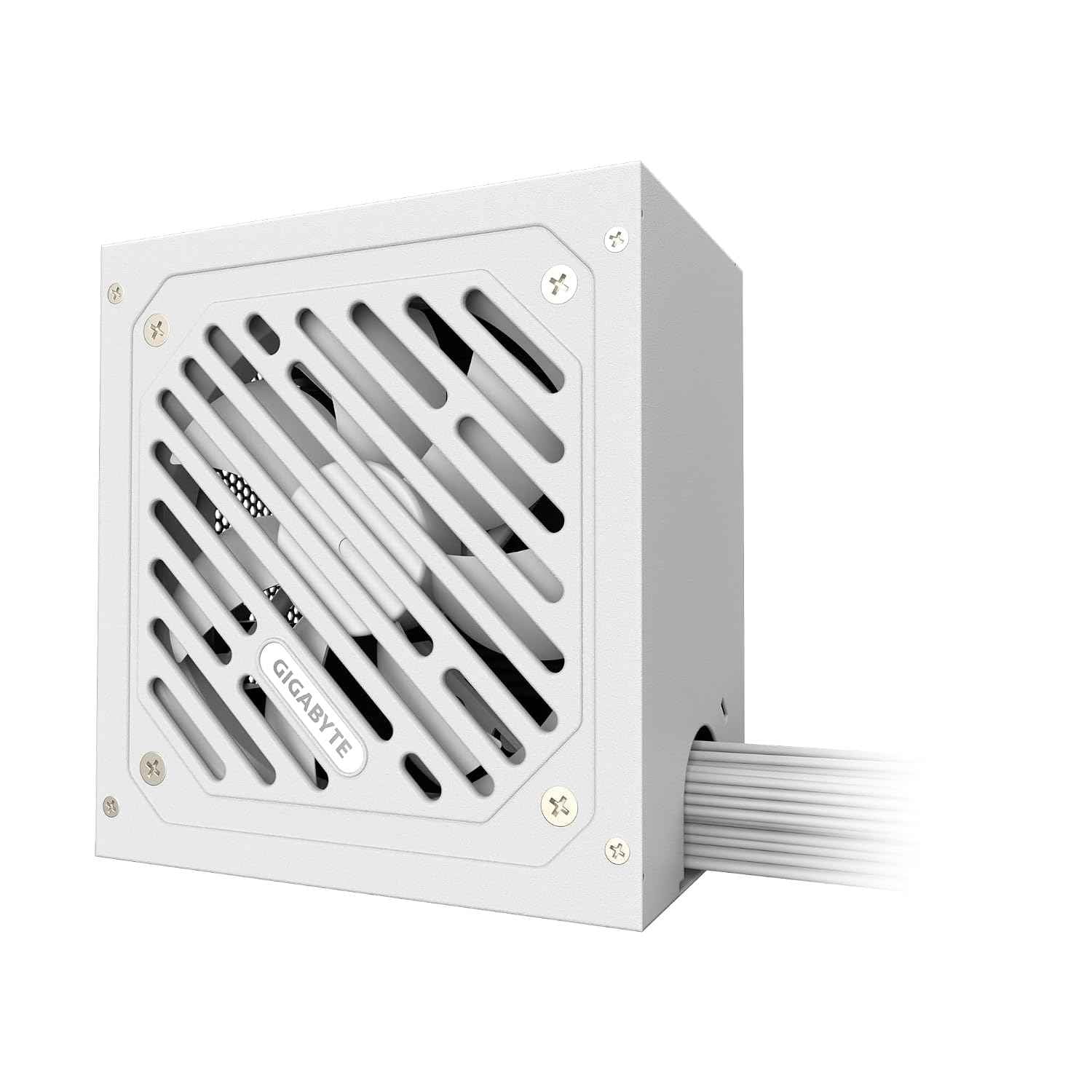 GIGABYTE GP-P650SS ICE 650W ATX Power Supply | Non-Modular | 80 Plus Standard | Silent Fan | White Edition
