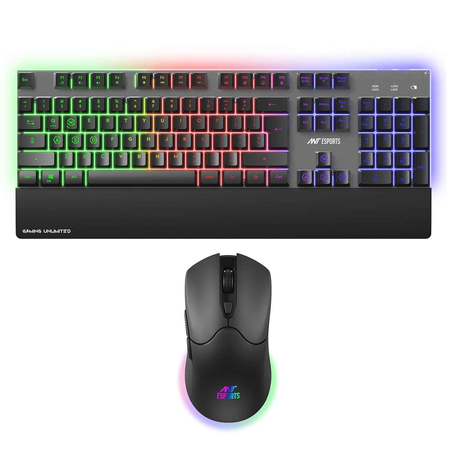 Ant Esports KM550PRO Wireless Keyboard & Mouse Combo – Black
