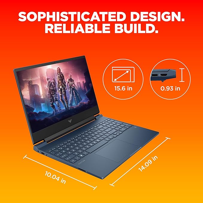 HP Victus 15.6 inch Gaming Laptop 15-fa1448TX (Core i5-13420H, 16GB, 512GB SSD, RTX 2050 4GB, Win 11, MSO HS 2021) - Zapnet.in